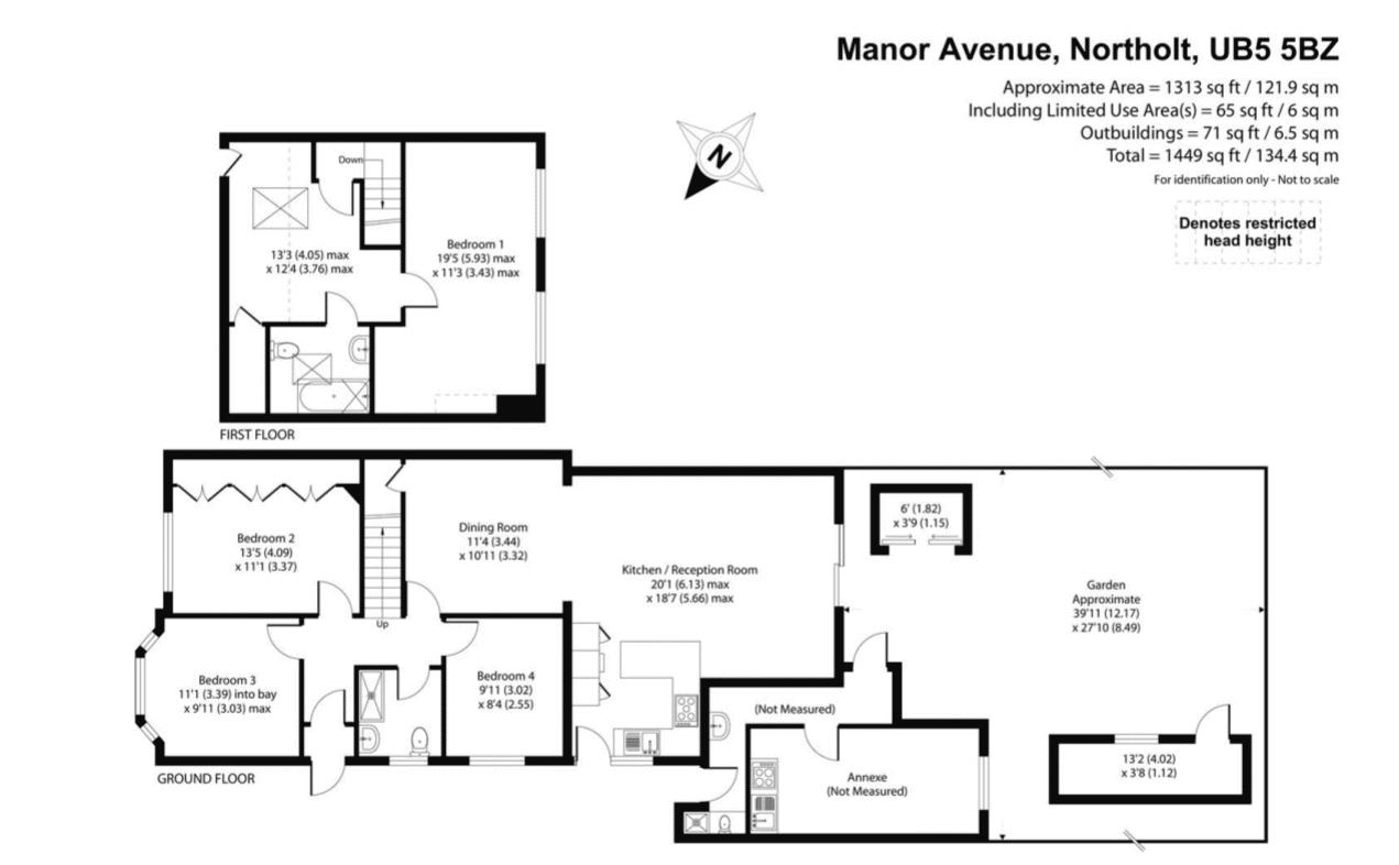 11a, Manor Avenue, Northolt floorplan