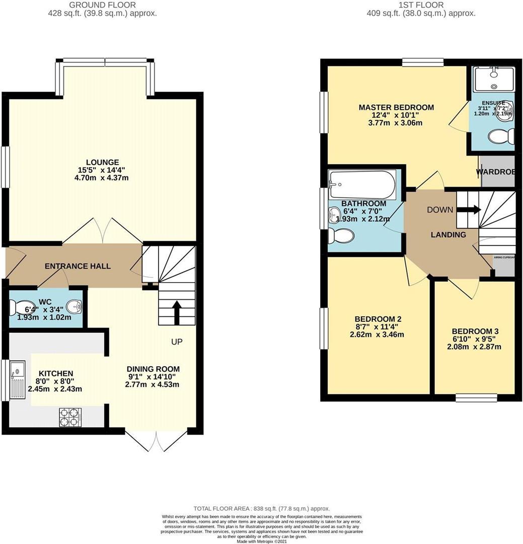 1, Cedar Close, Red Lodge floorplan