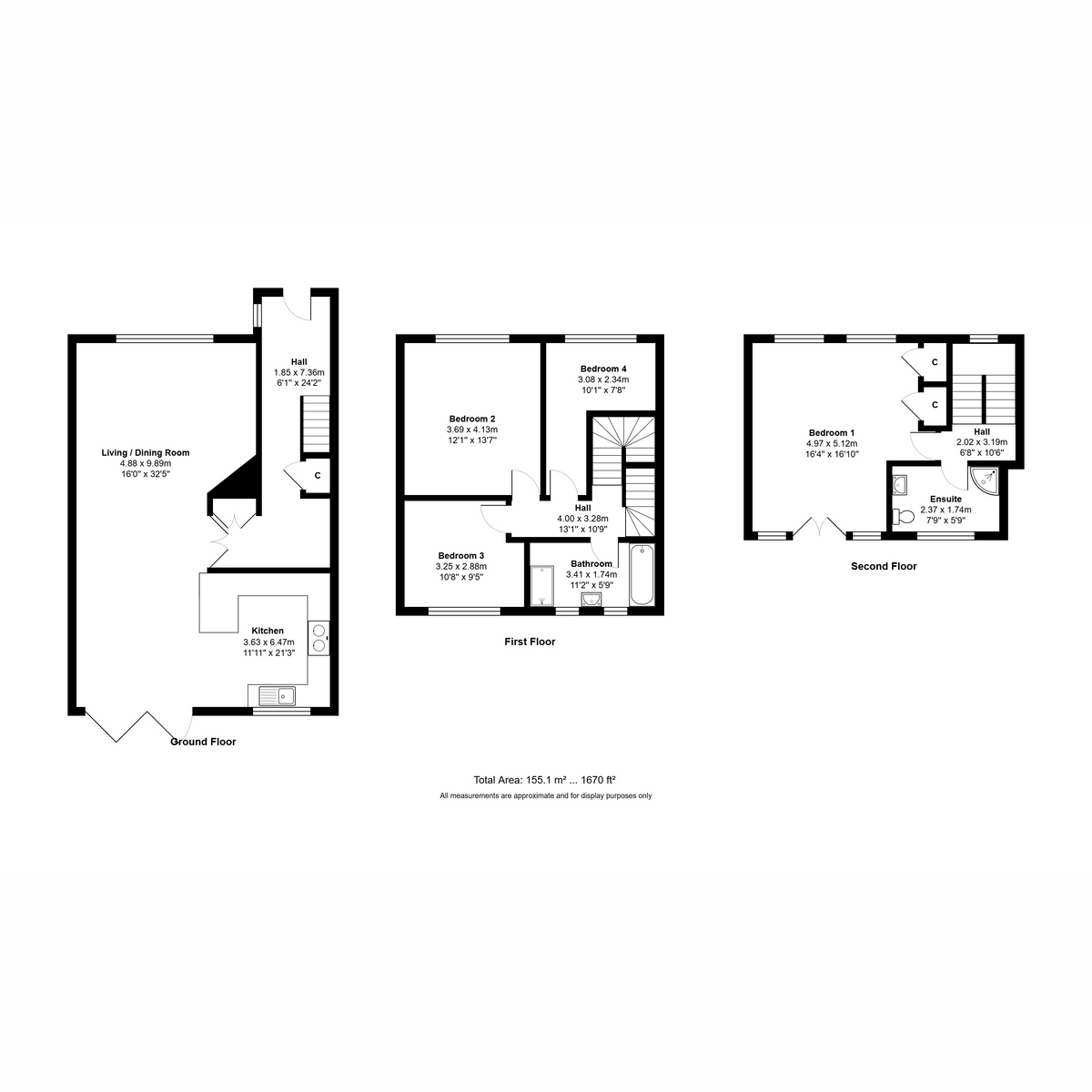 'Youngvic', Old Dean, Bovingdon floorplan