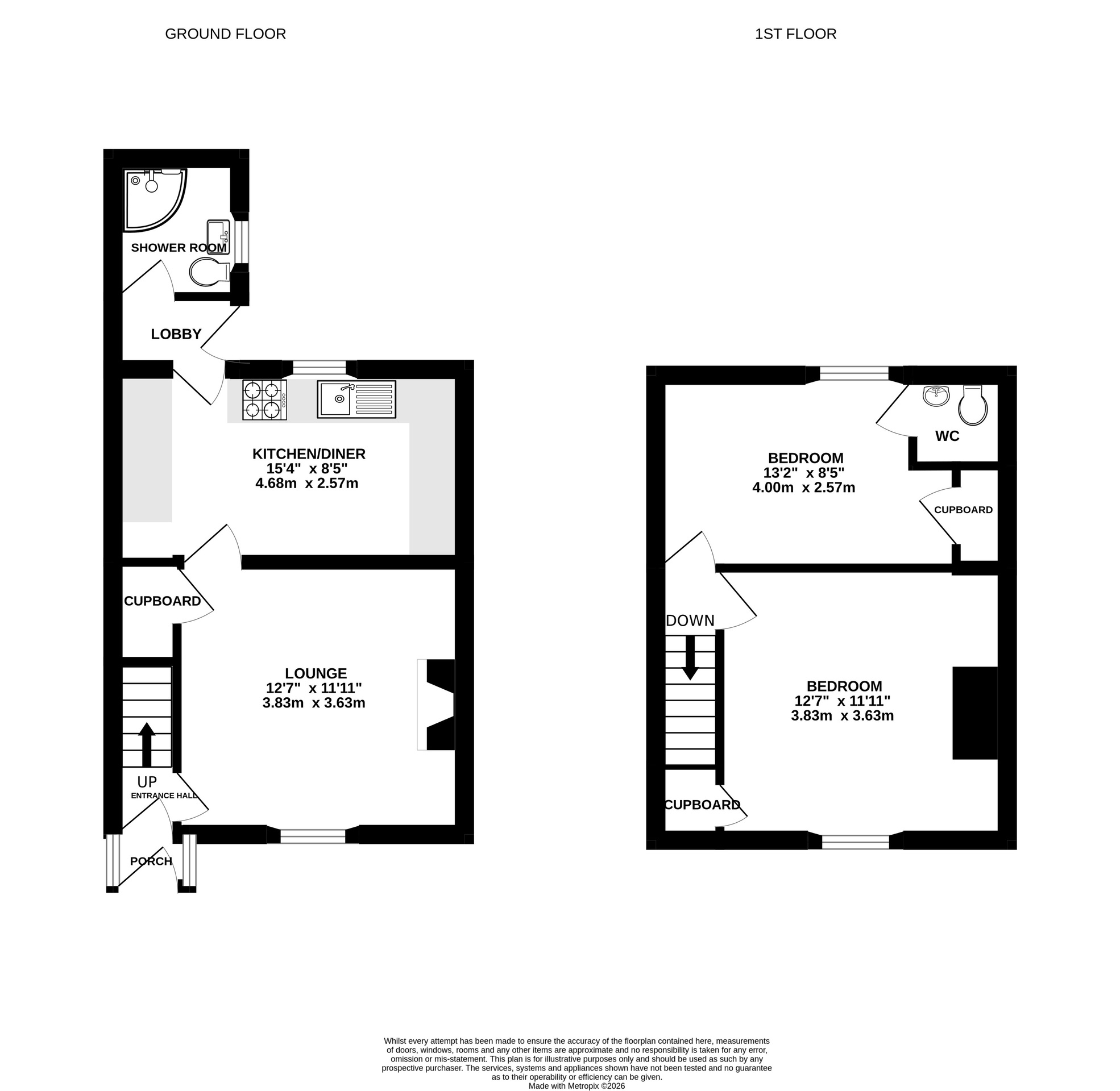 5 Upper Terrace, Bristol floorplan