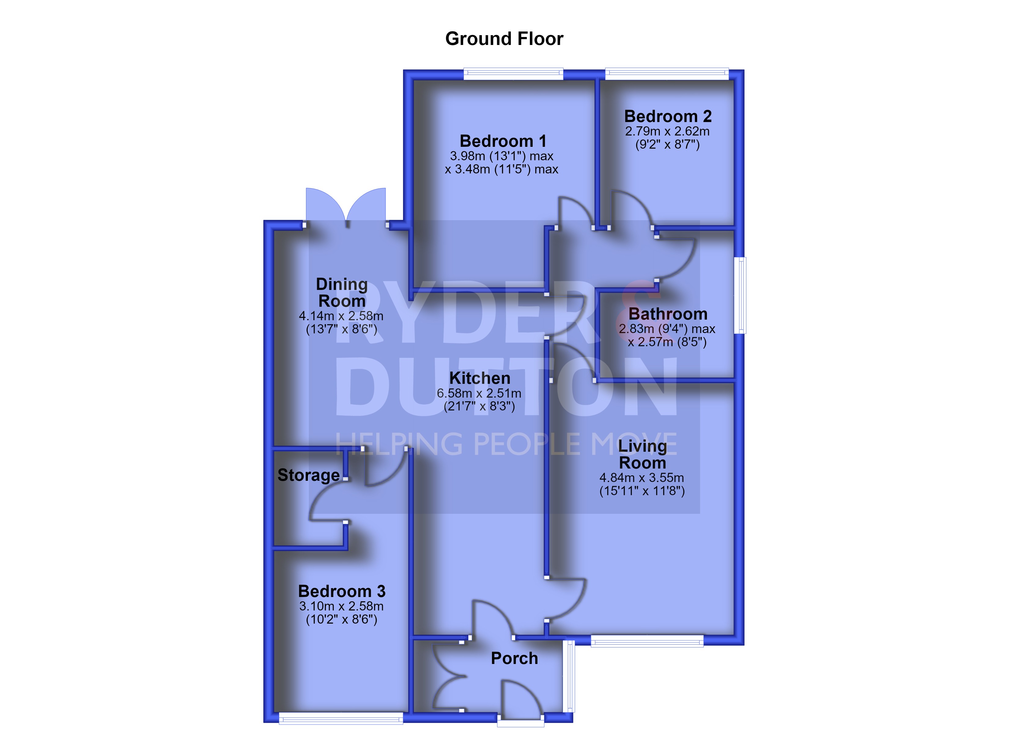 18, Brecon Crescent, Greater Manchester floorplan