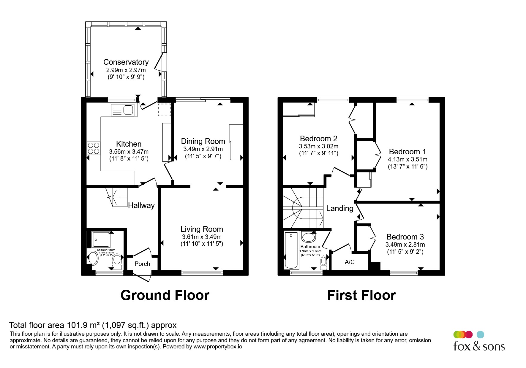 3, Annetts Close, Salisbury floorplan