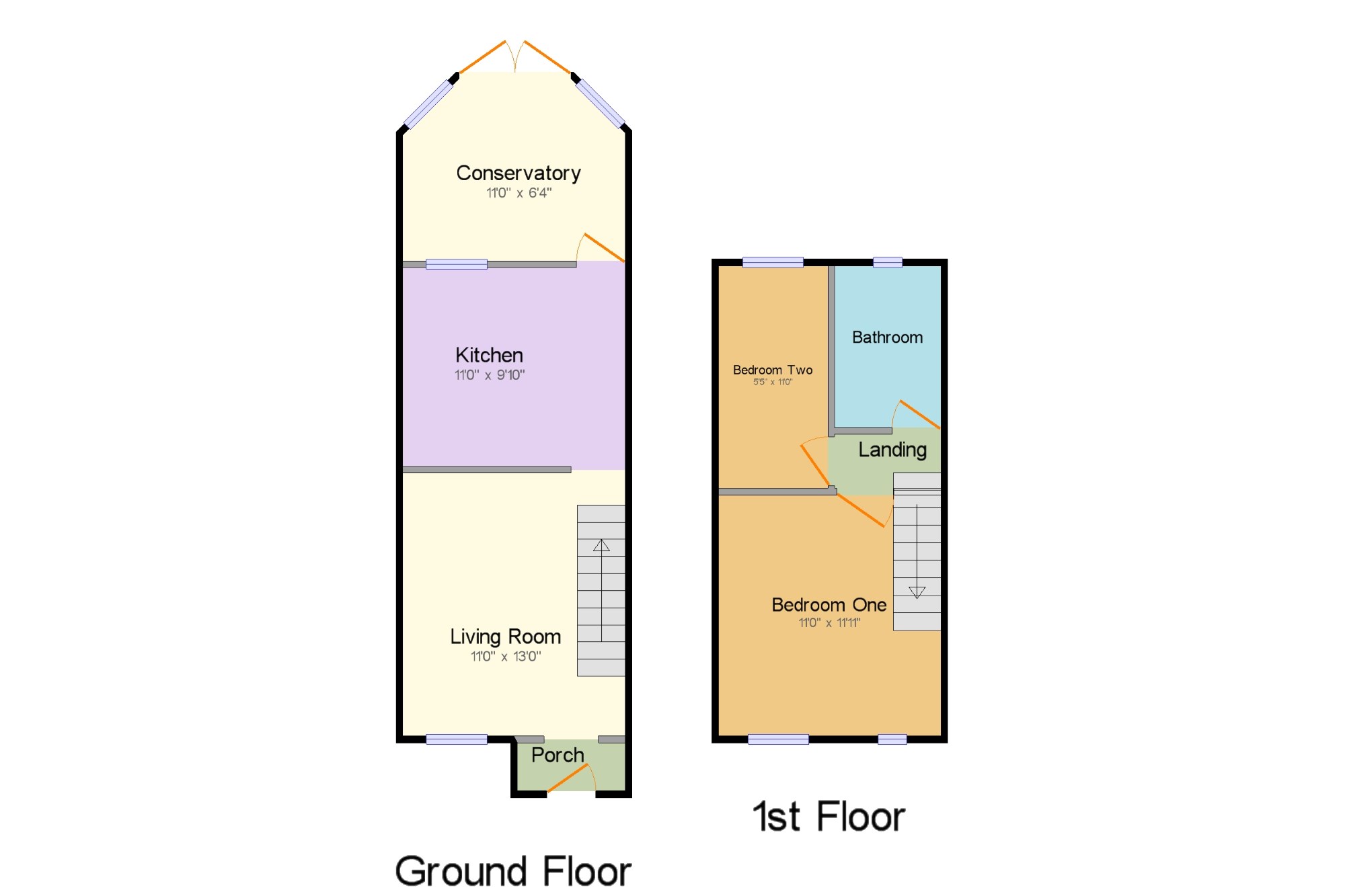 2 Bedrooms Terraced house for sale in Catchpole Close, Greenleys, Milton Keynes, Buckinghamshire MK12