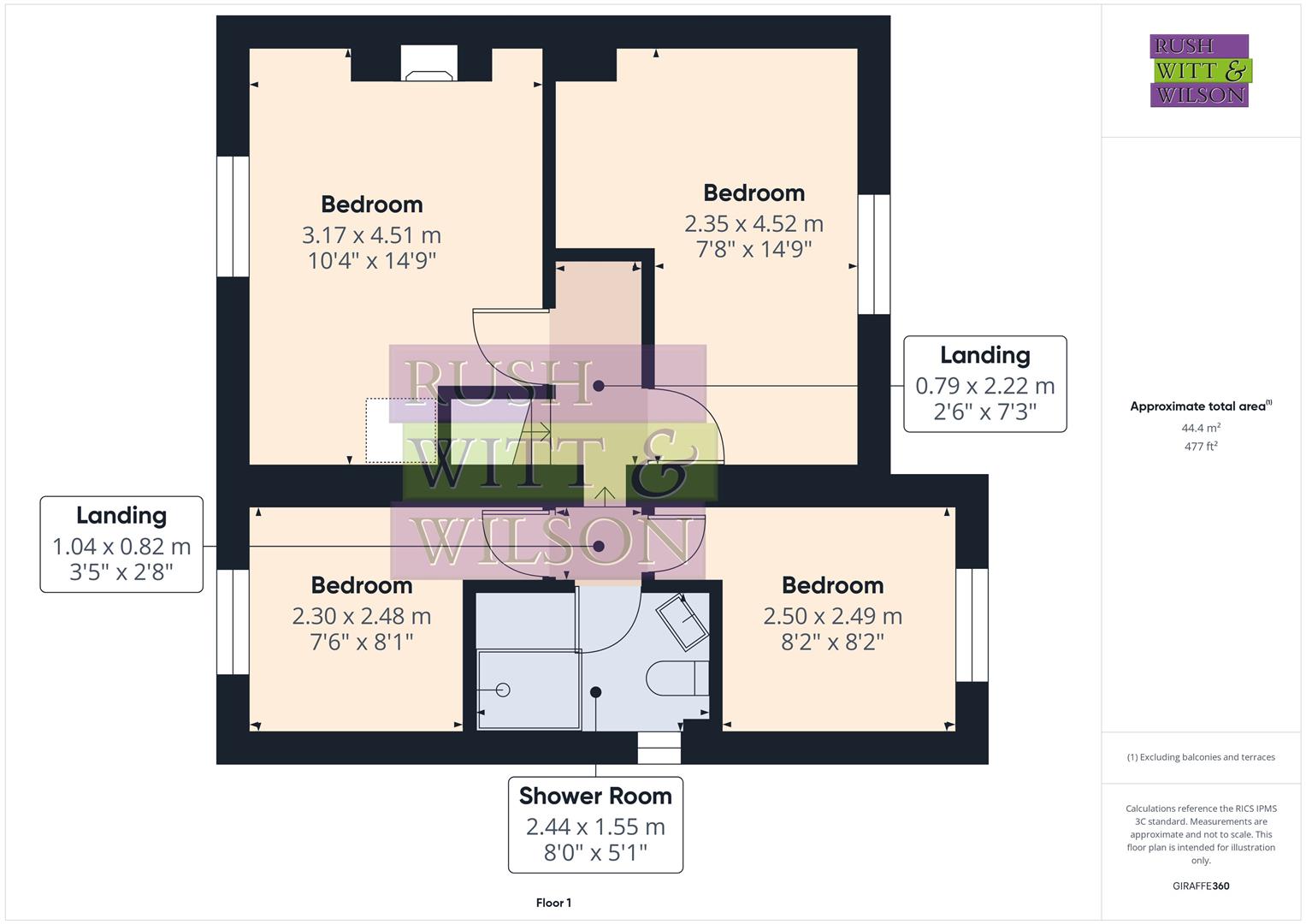 Greenways, The Green Catsfield, Battle floorplan