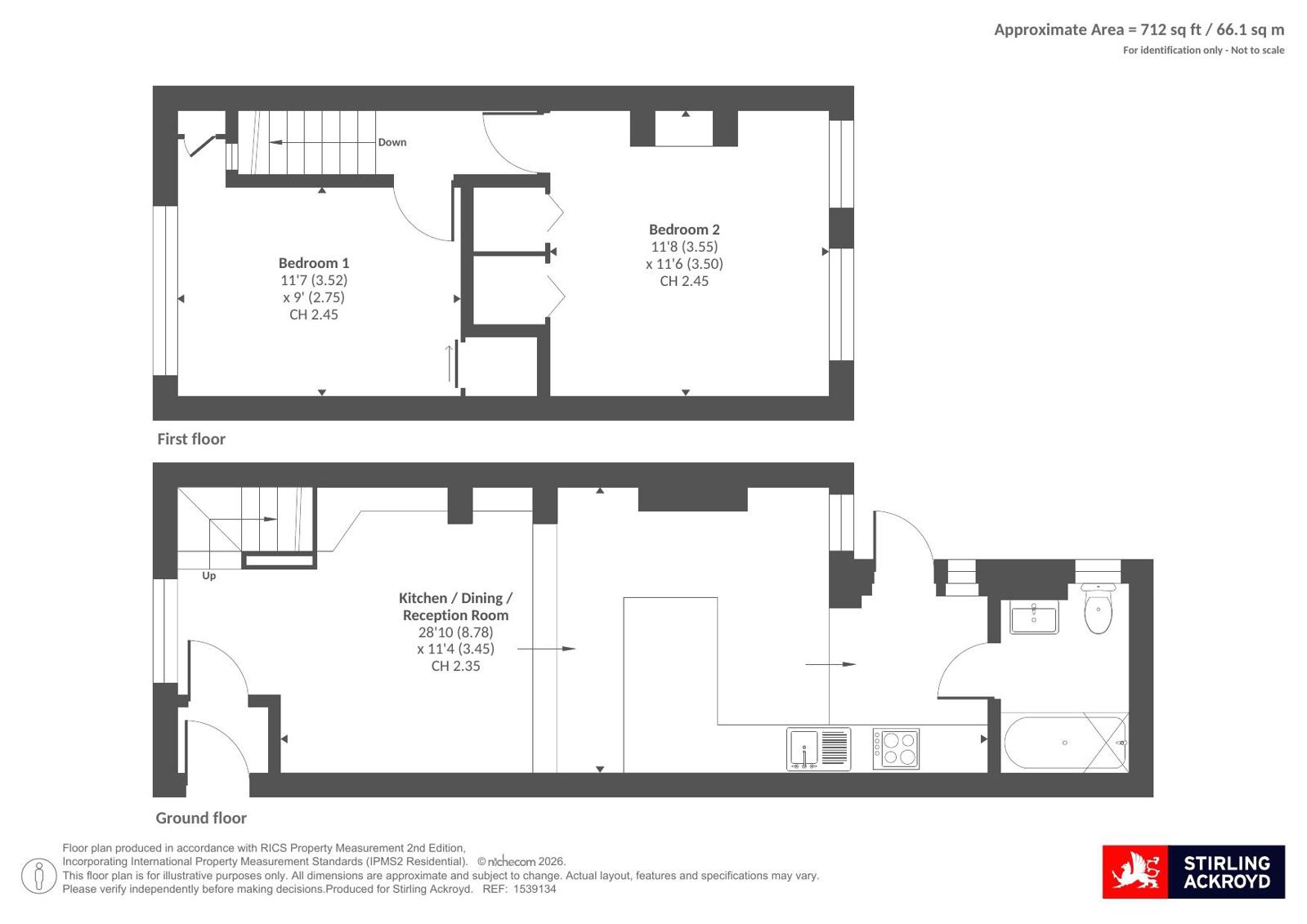 Sussex Road, South Croydon floorplan
