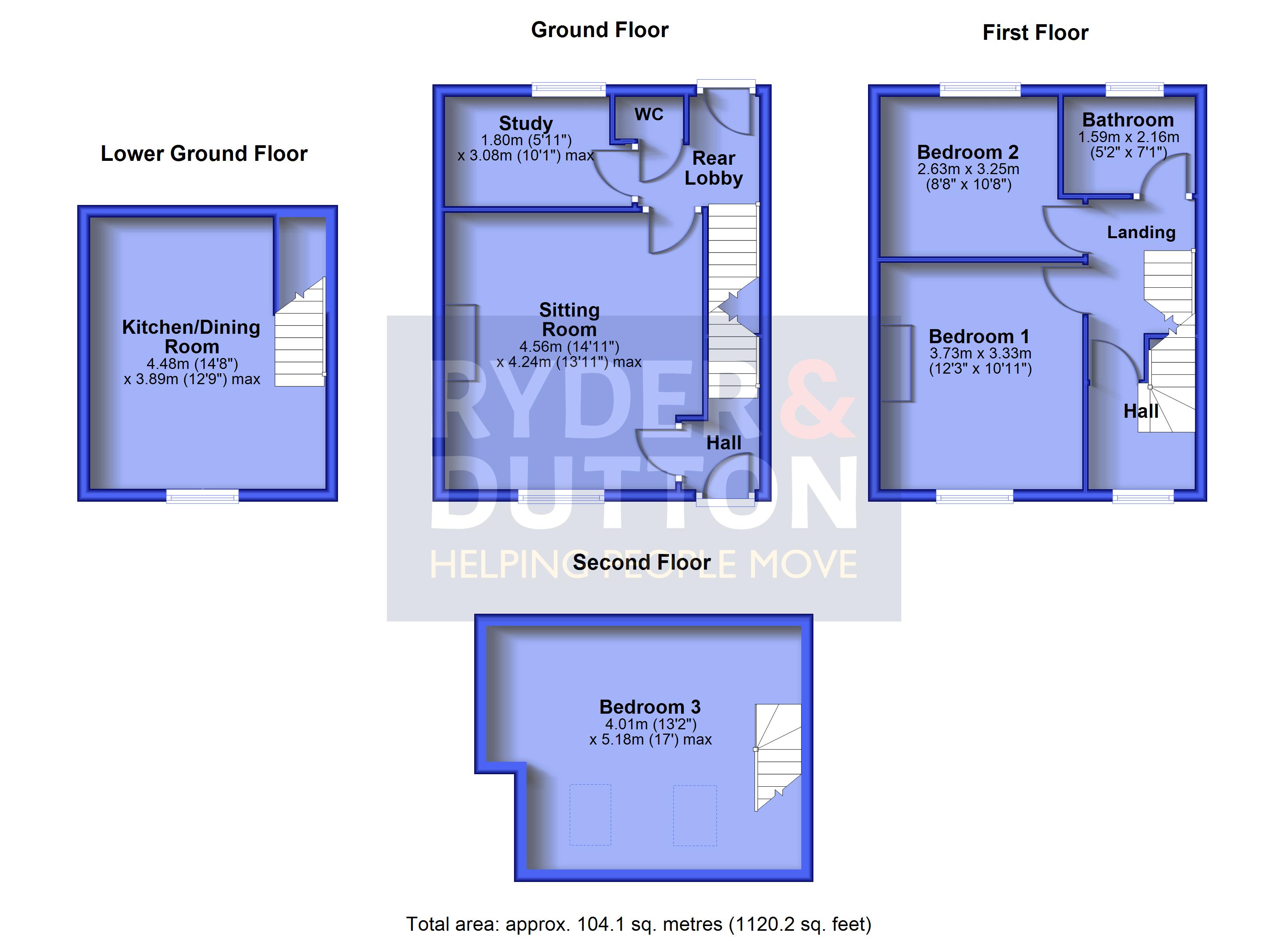 20, Thirstin Road, Holmfirth floorplan
