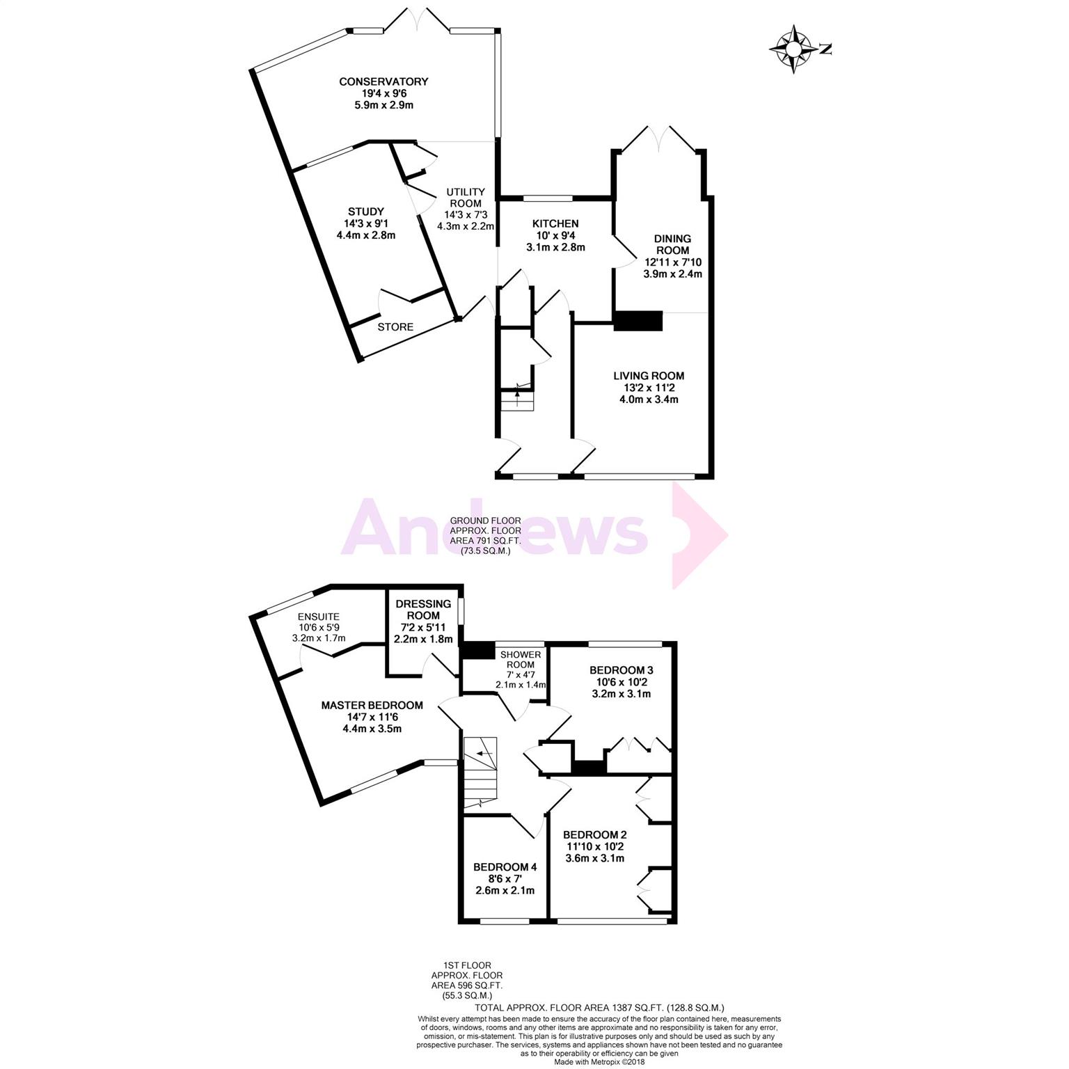 4 Bedrooms Semi-detached house for sale in Shelley Close, Abingdon, Oxfordshire OX14