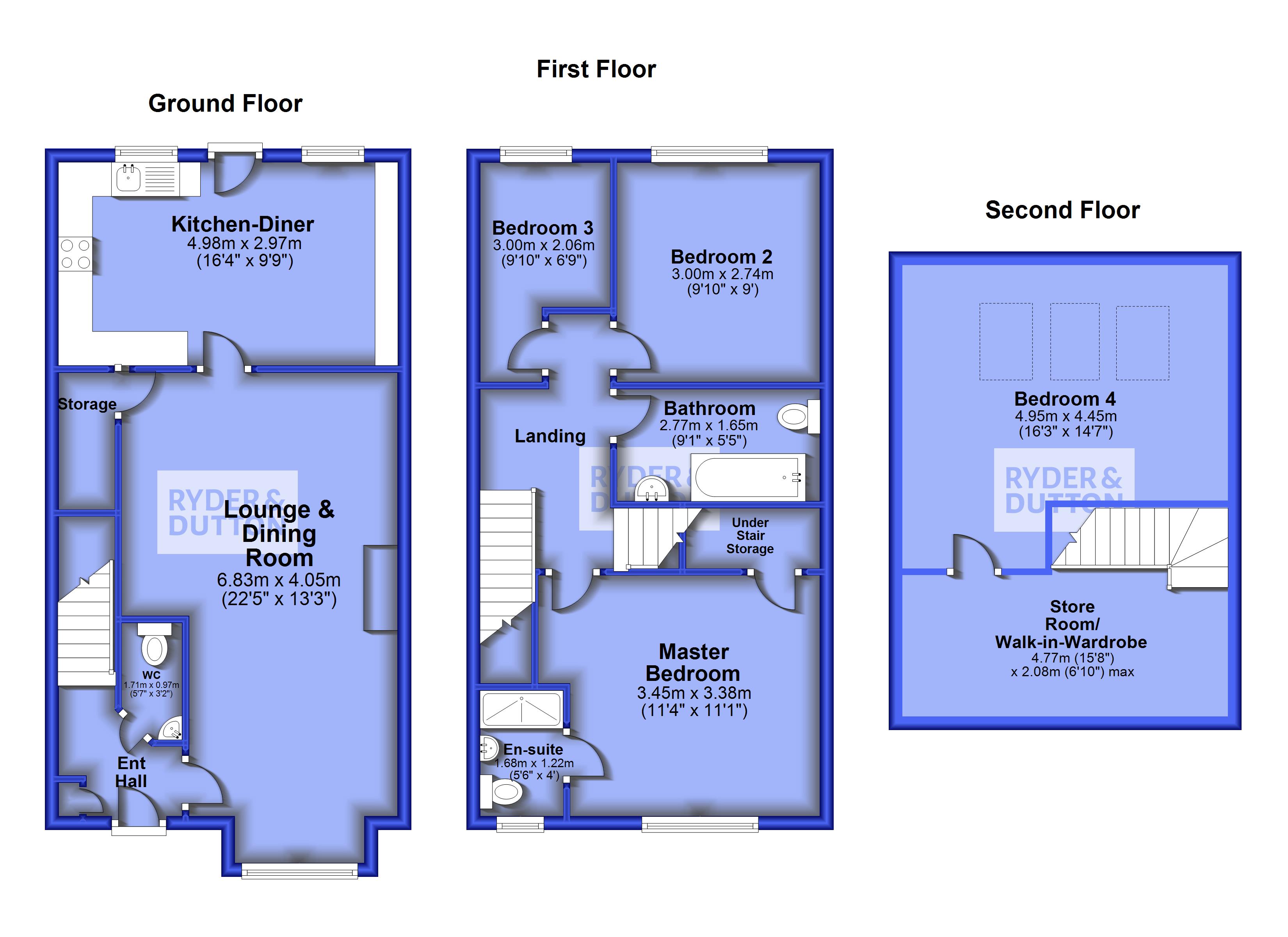 22B, Grane Road, Rossendale floorplan