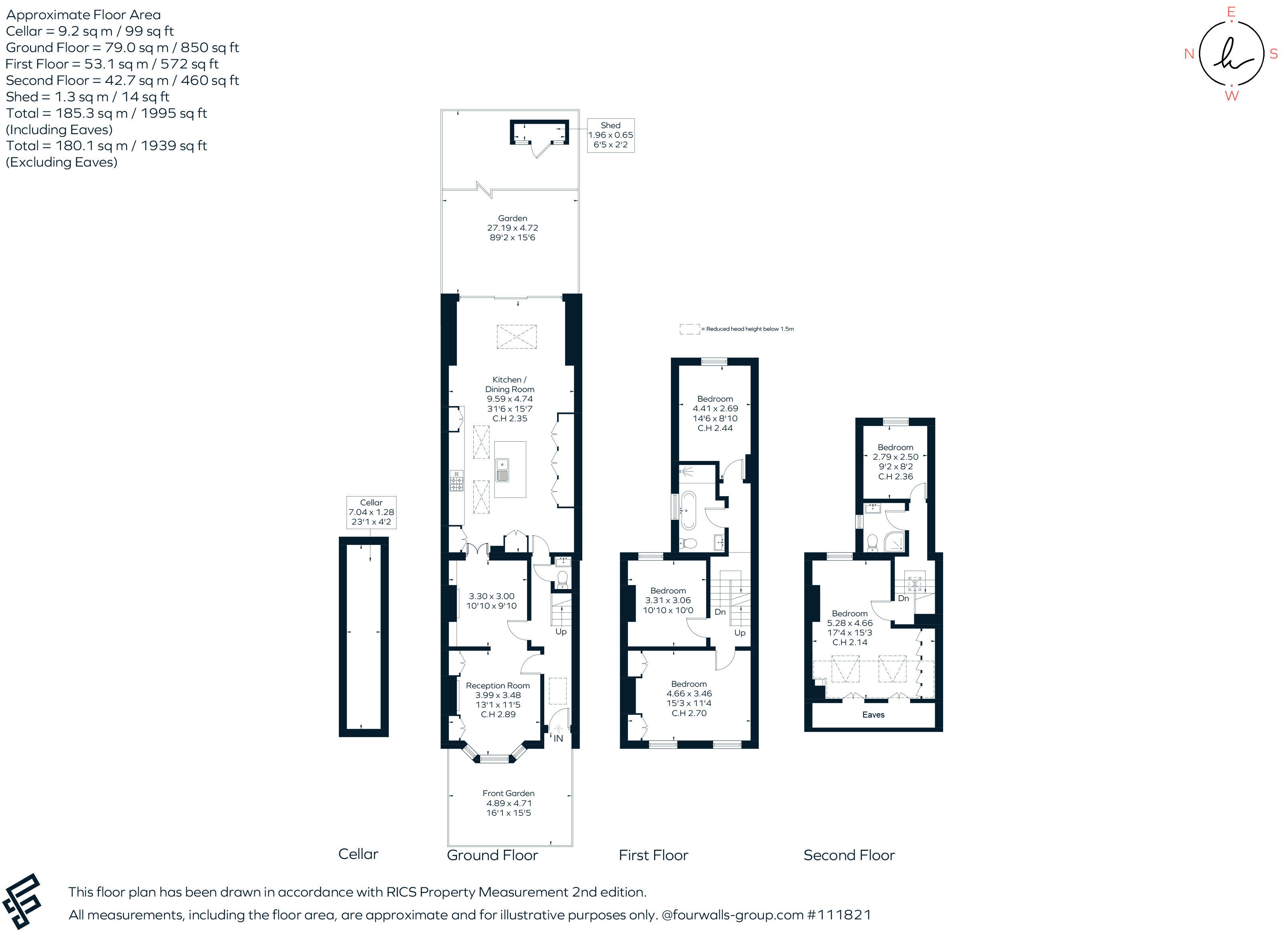 33, Hindmans Road, London floorplan