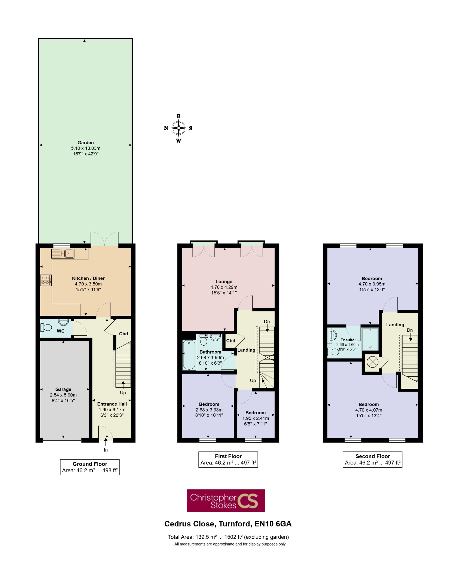 Cedrus Close, Hertfordshire floorplan
