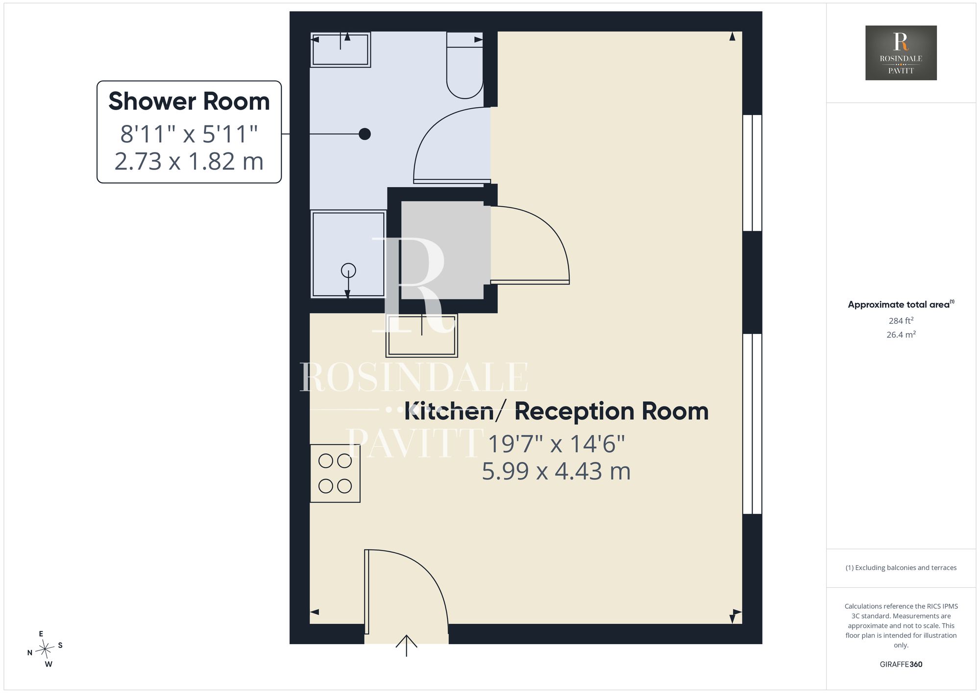 50 Chancellor Gardens, South Croydon floorplan