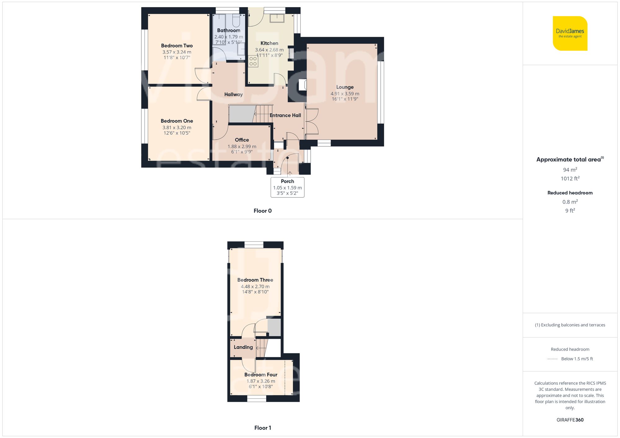 6 Cavendish Avenue, Nottingham floorplan