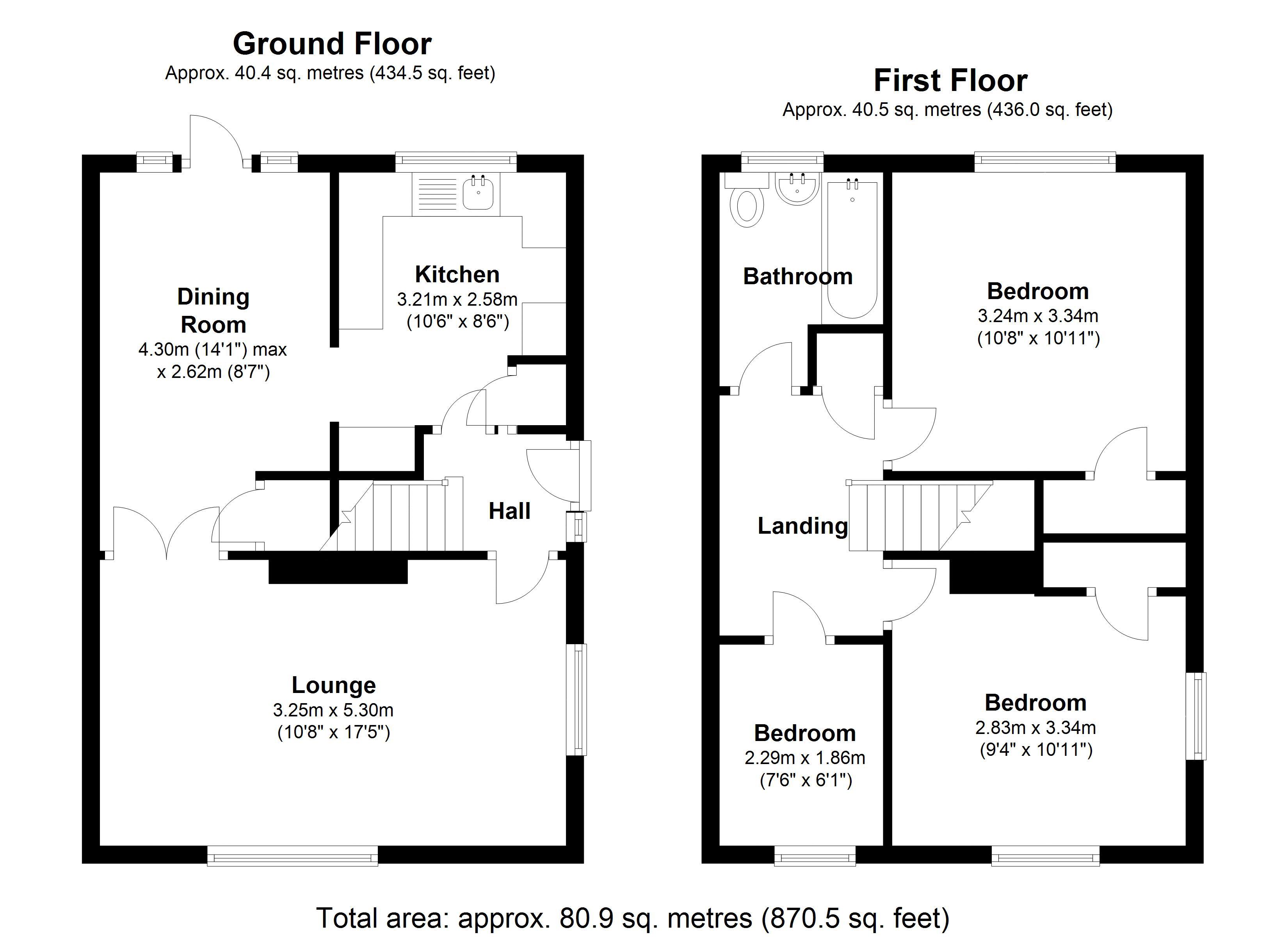 3 Bedrooms Semi-detached house for sale in Strine Close, Wellington, Telford TF1