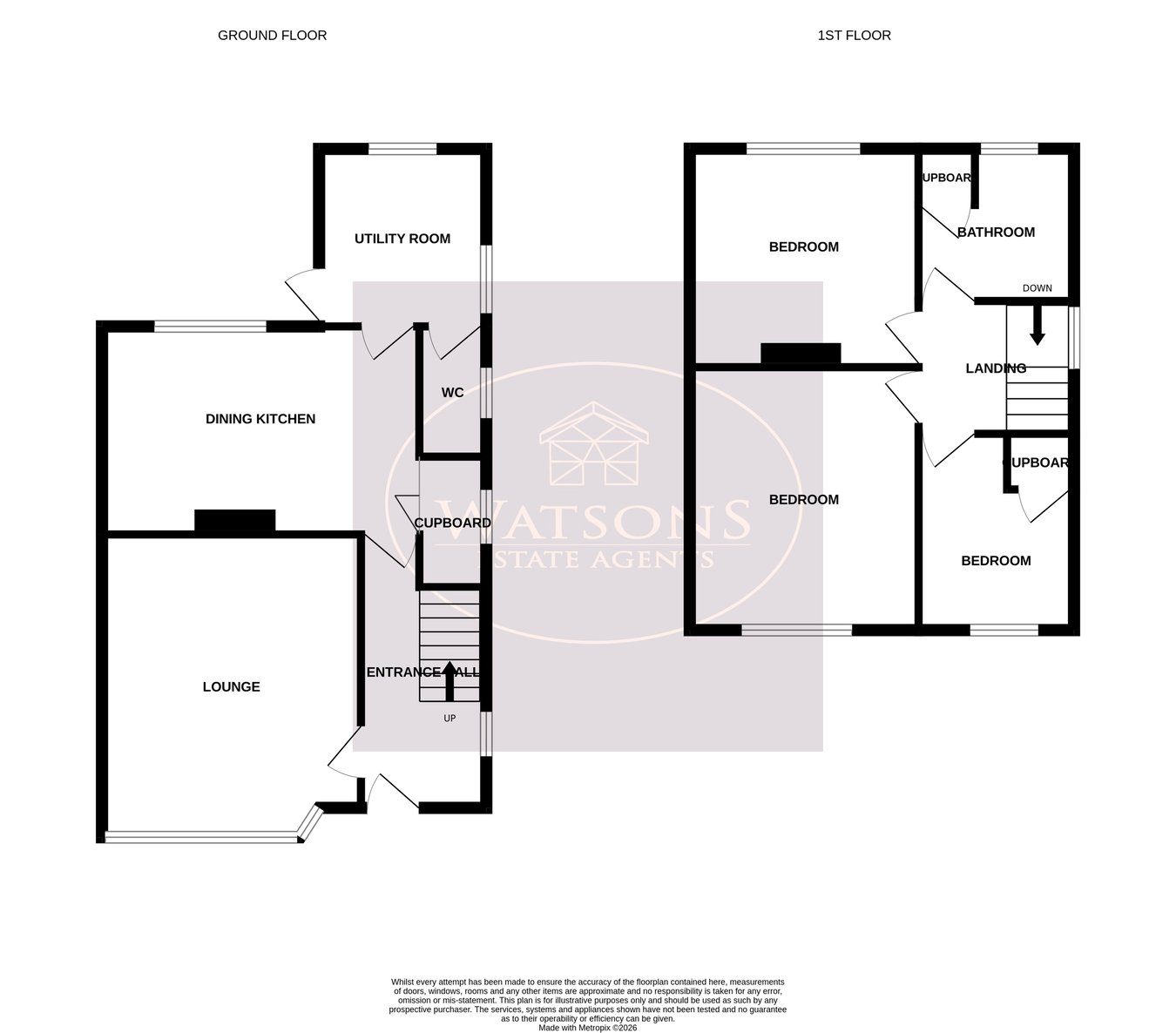 22, Woodside Avenue, Nottingham floorplan