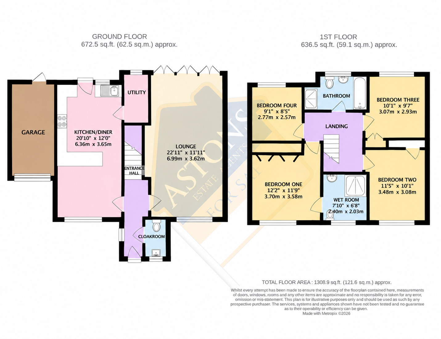 26 Goldsmith Drive, Newport Pagnell floorplan