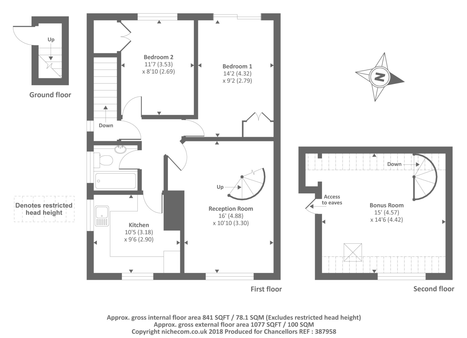 2 Bedrooms Maisonette to rent in Cedar Way, Sunbury On Thames TW16