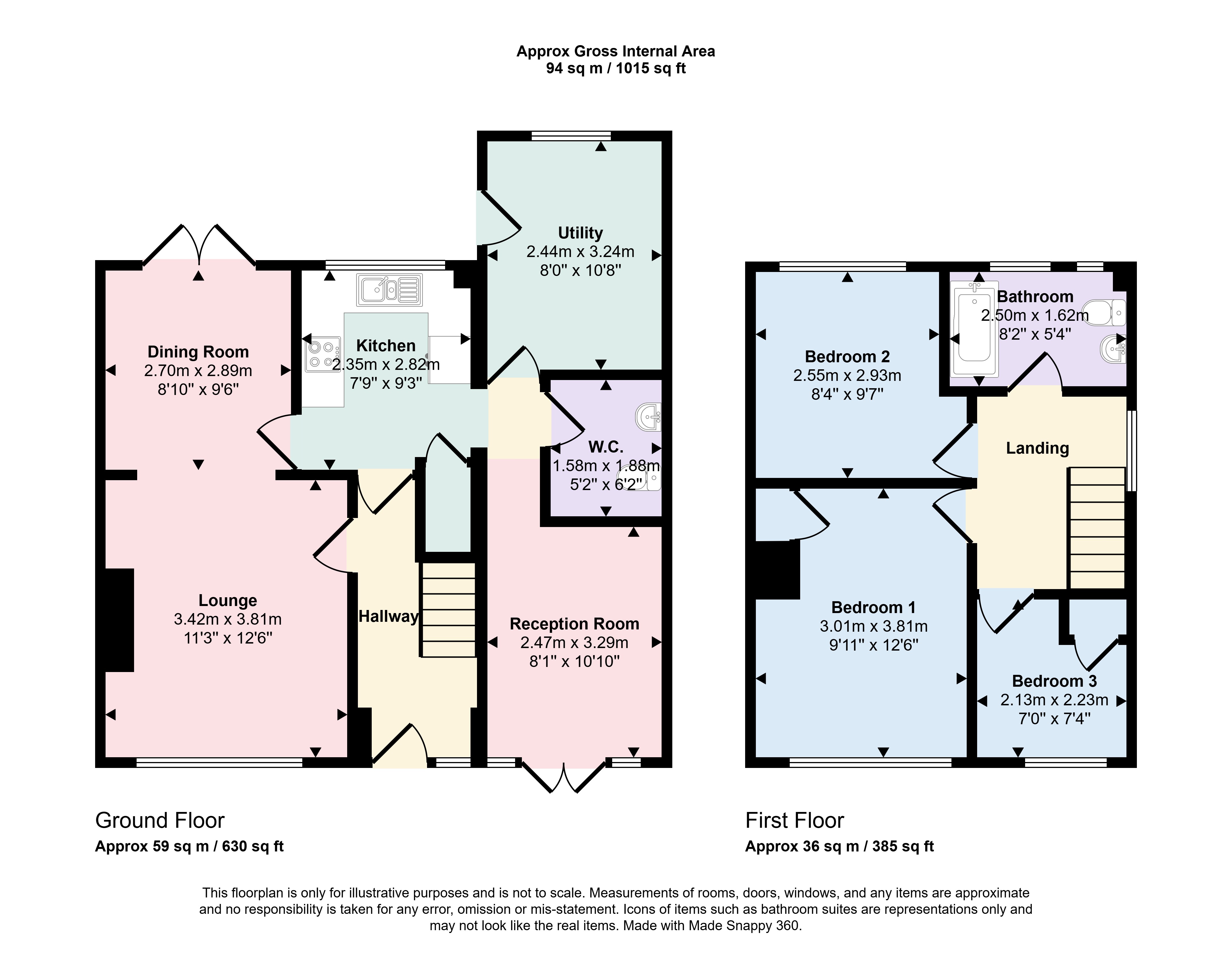 42, Pen-Y-Mynydd, Llanelli floorplan
