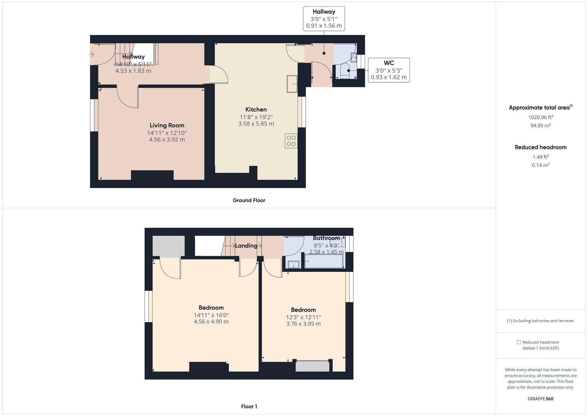 7 George Street, Morpeth floorplan