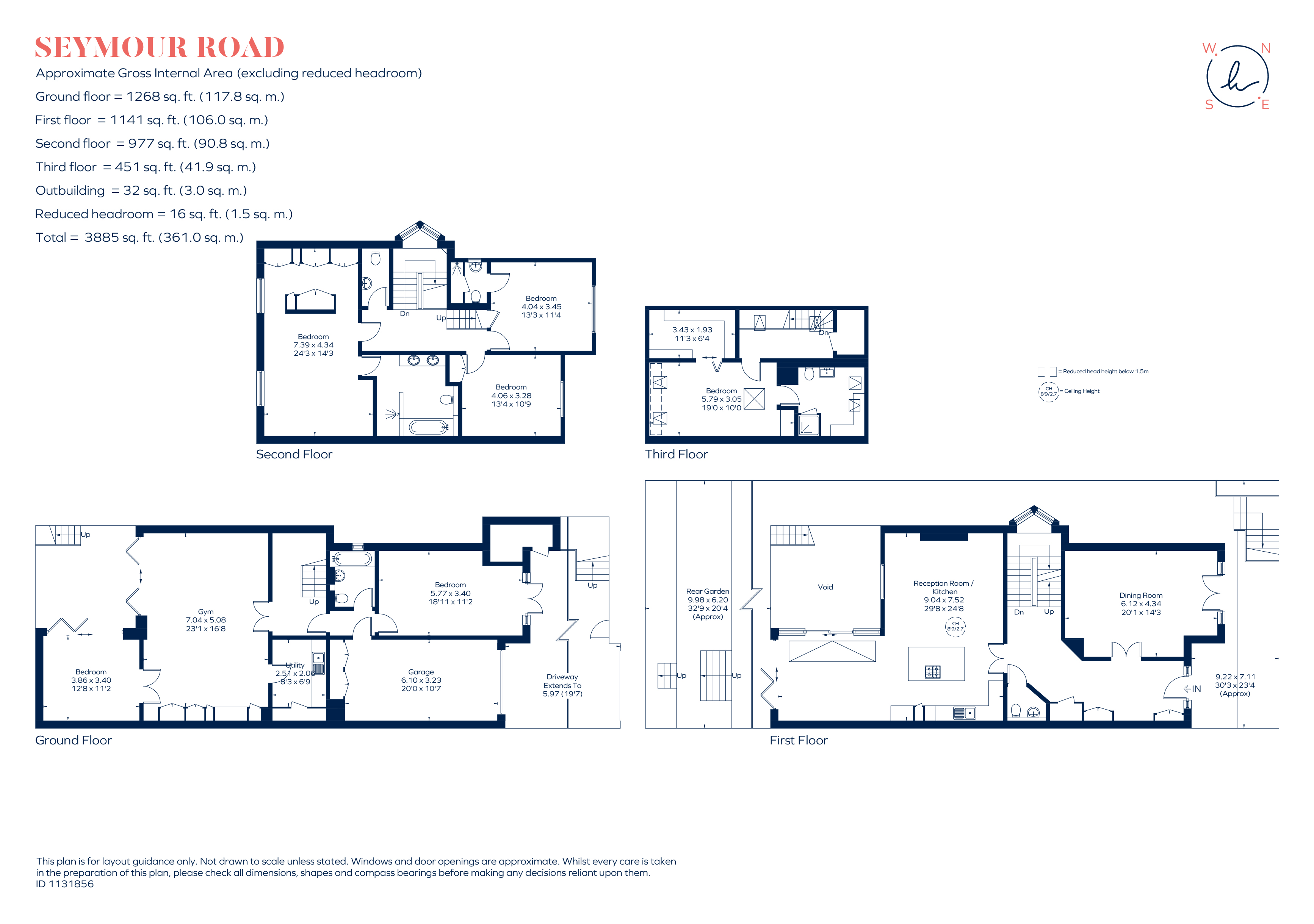 45, Seymour Road, Wimbledon floorplan