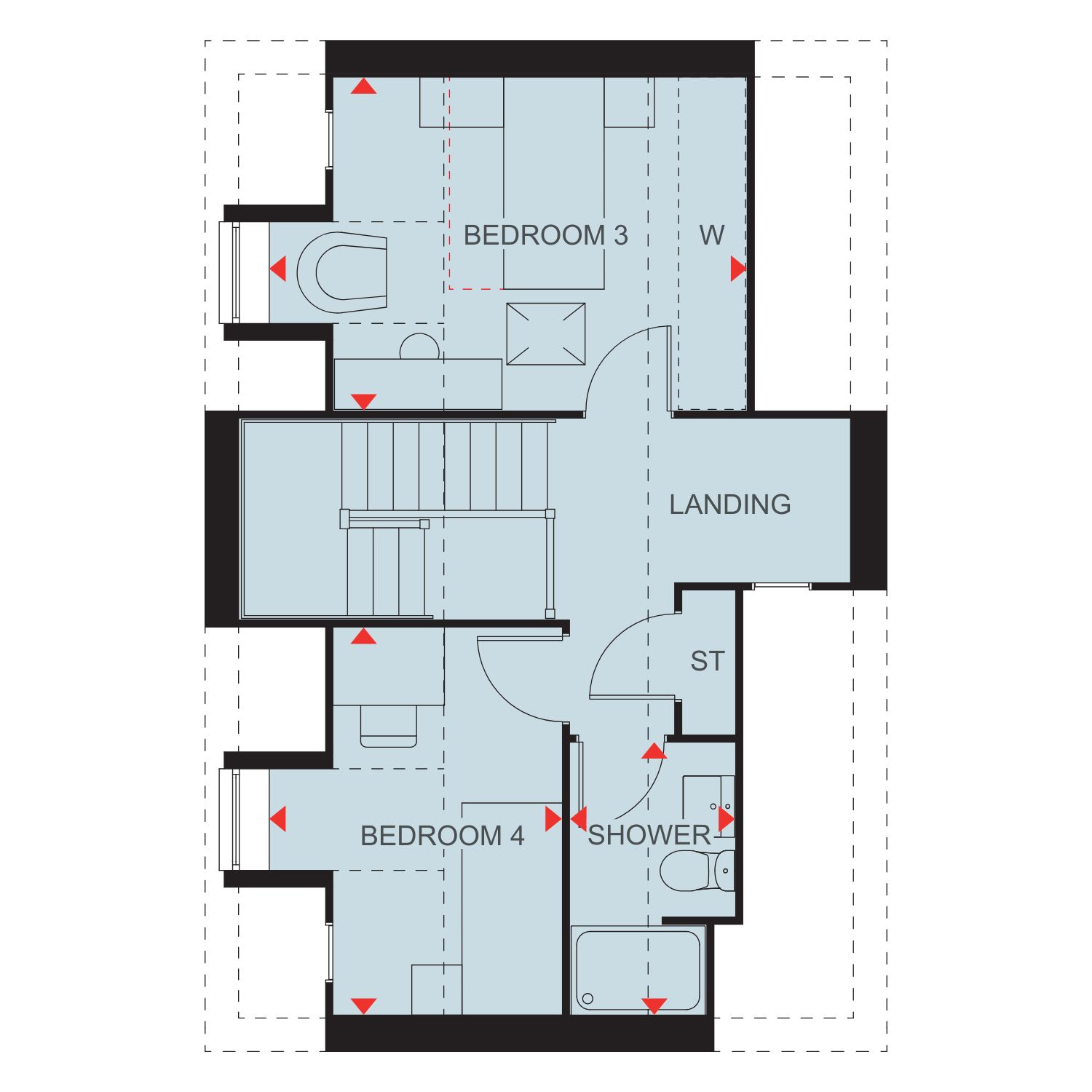 H877354, Galena Drive, Niort Way, Wellingborough floorplan