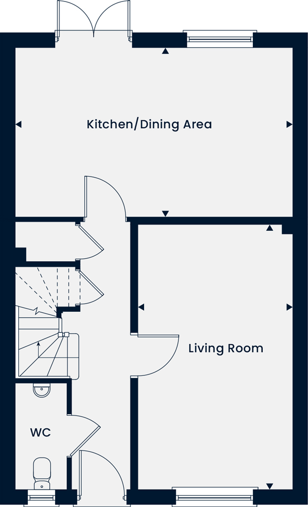 044, Redhill Way, Telford floorplan