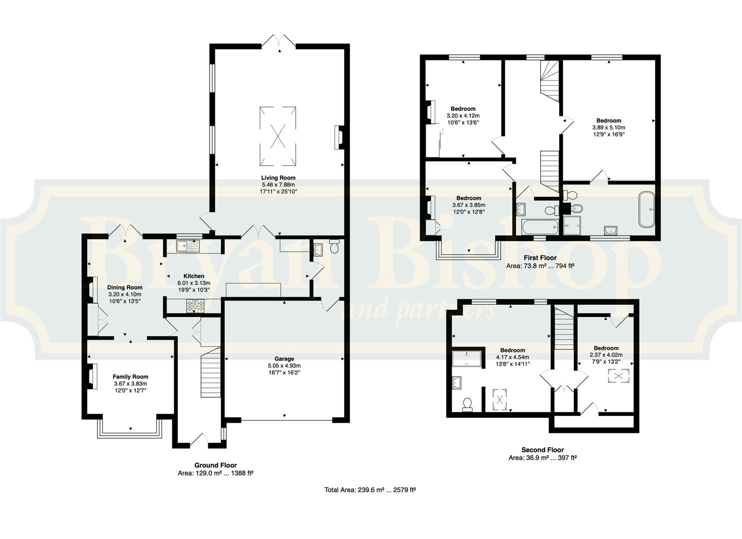 54, Great North Road, Welwyn Garden City floorplan