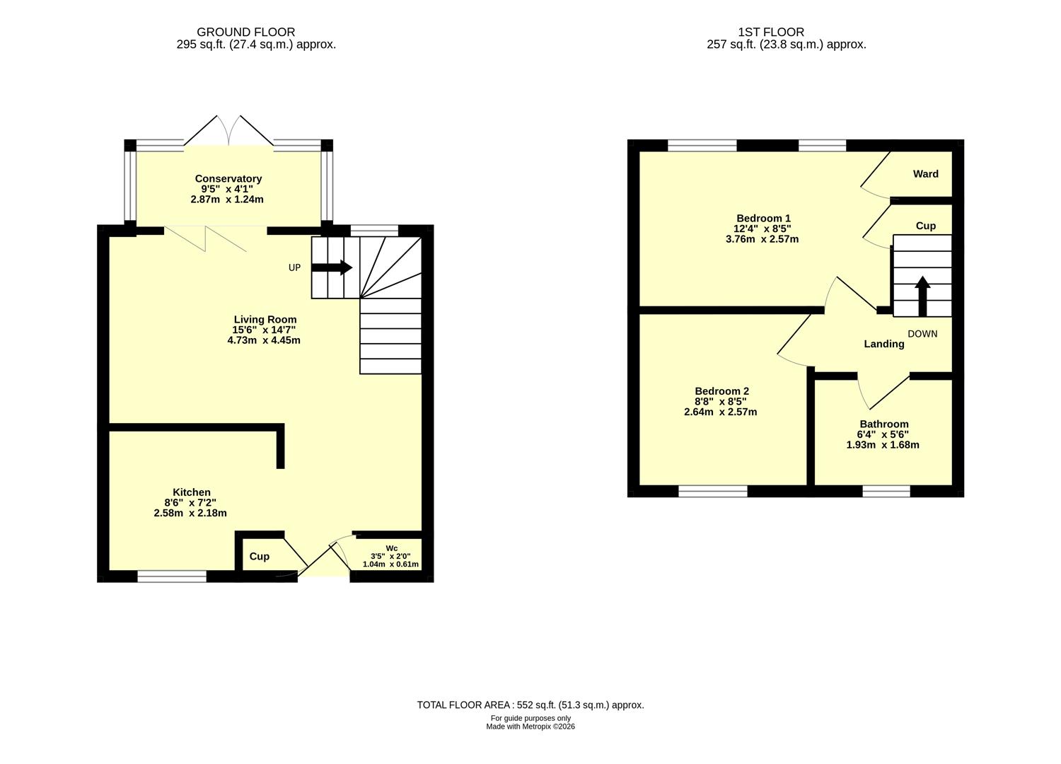 8, Denners Way, Cullompton floorplan