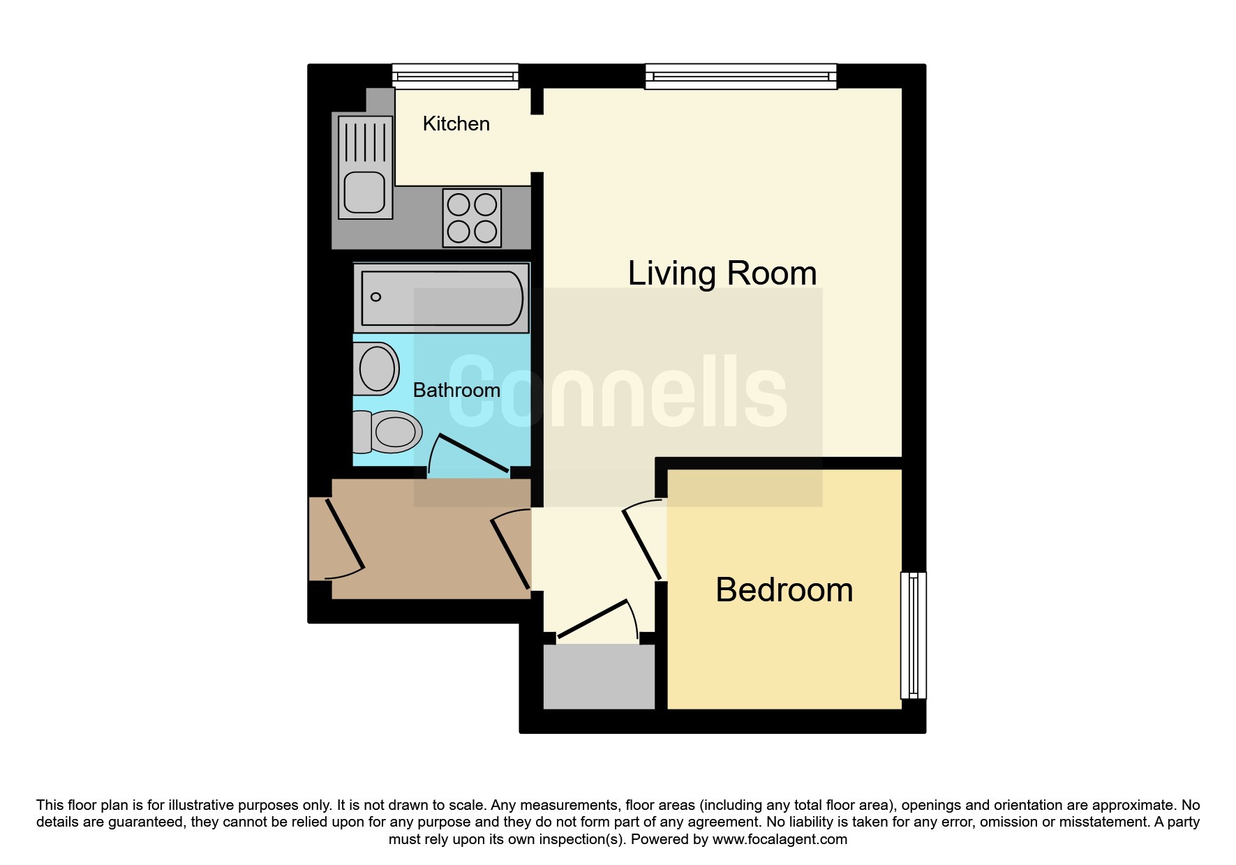 69a, Hunters Court, Showfields Road, Tunbridge Wells floorplan
