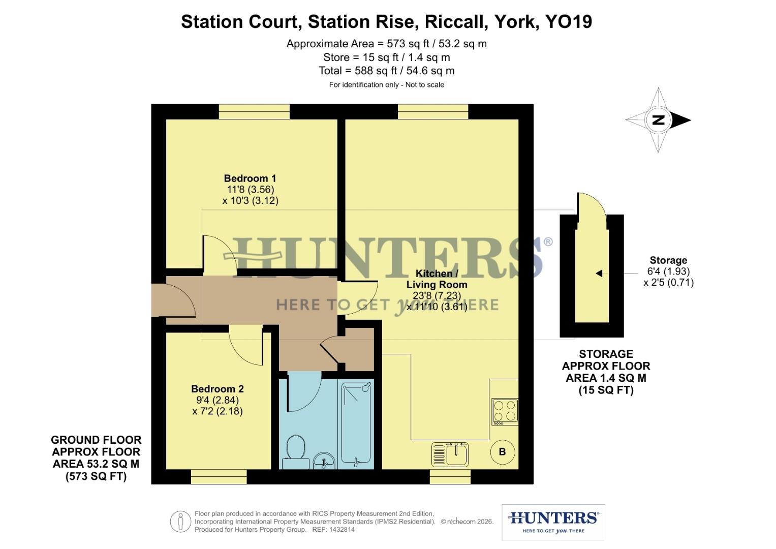10 Station Court, Station Rise, York floorplan
