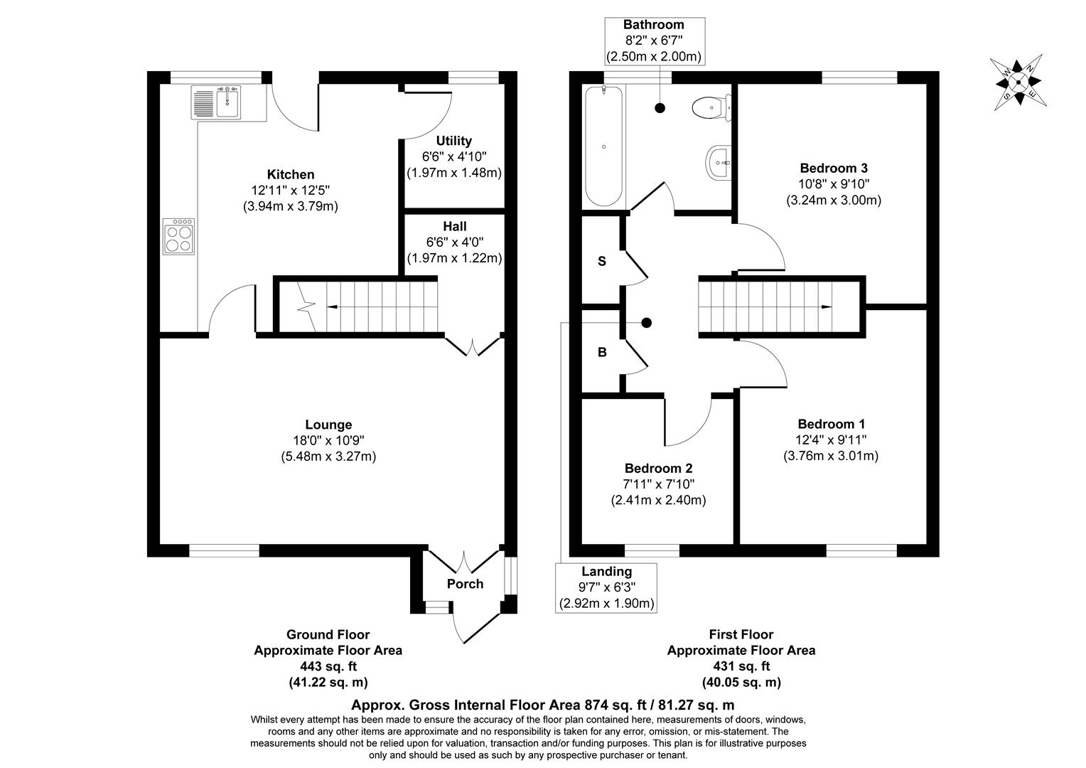 00, Lyecroft Avenue, Birmingham floorplan