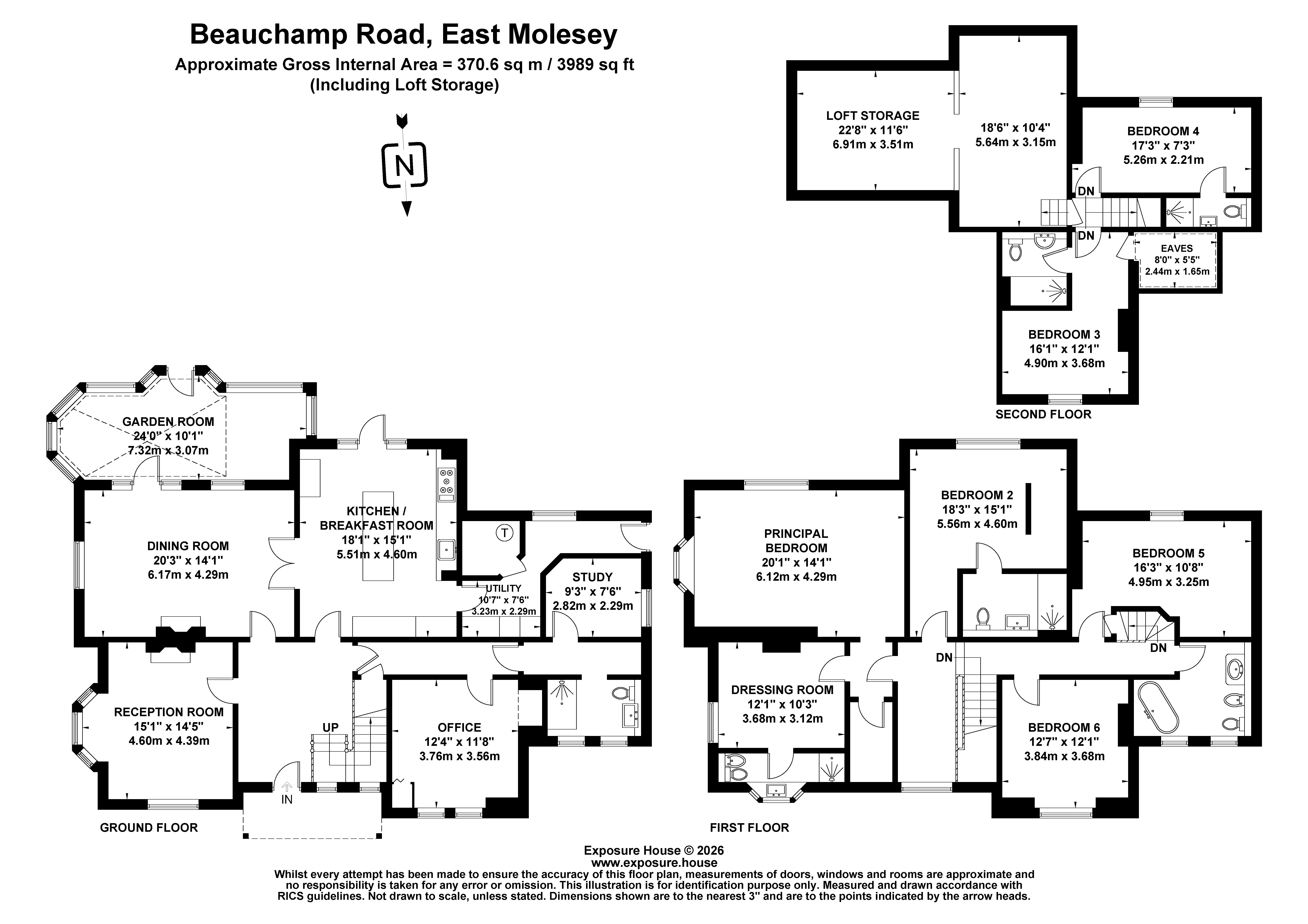 2, Beauchamp Road, Surrey floorplan