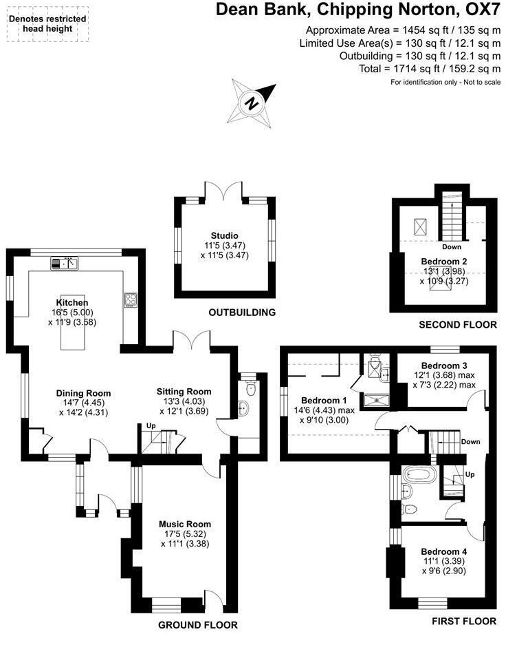 1 Dean Bank,, Dean, Oxfordshire floorplan