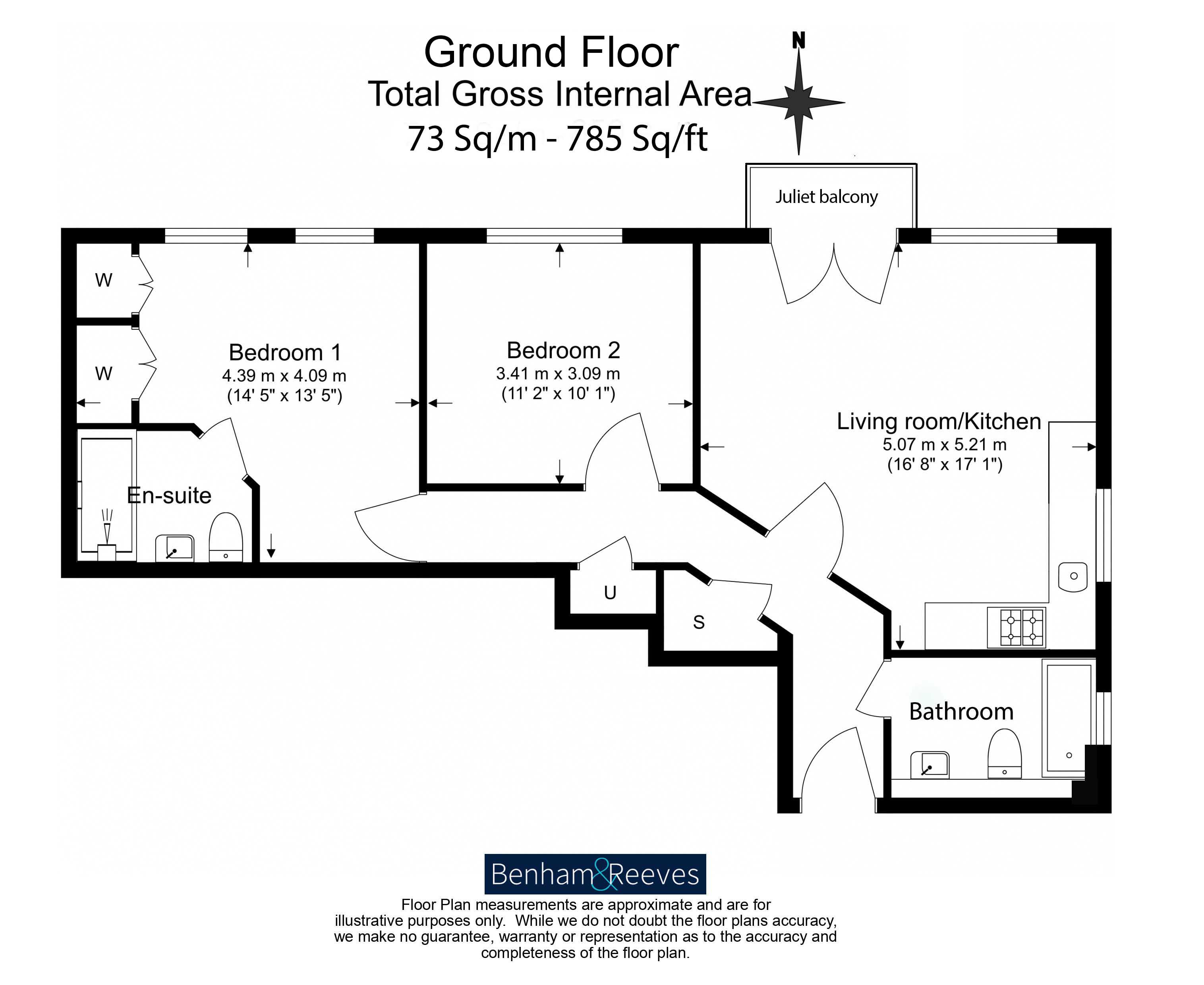 Brook Square, Woolwich, SE18 floorplan