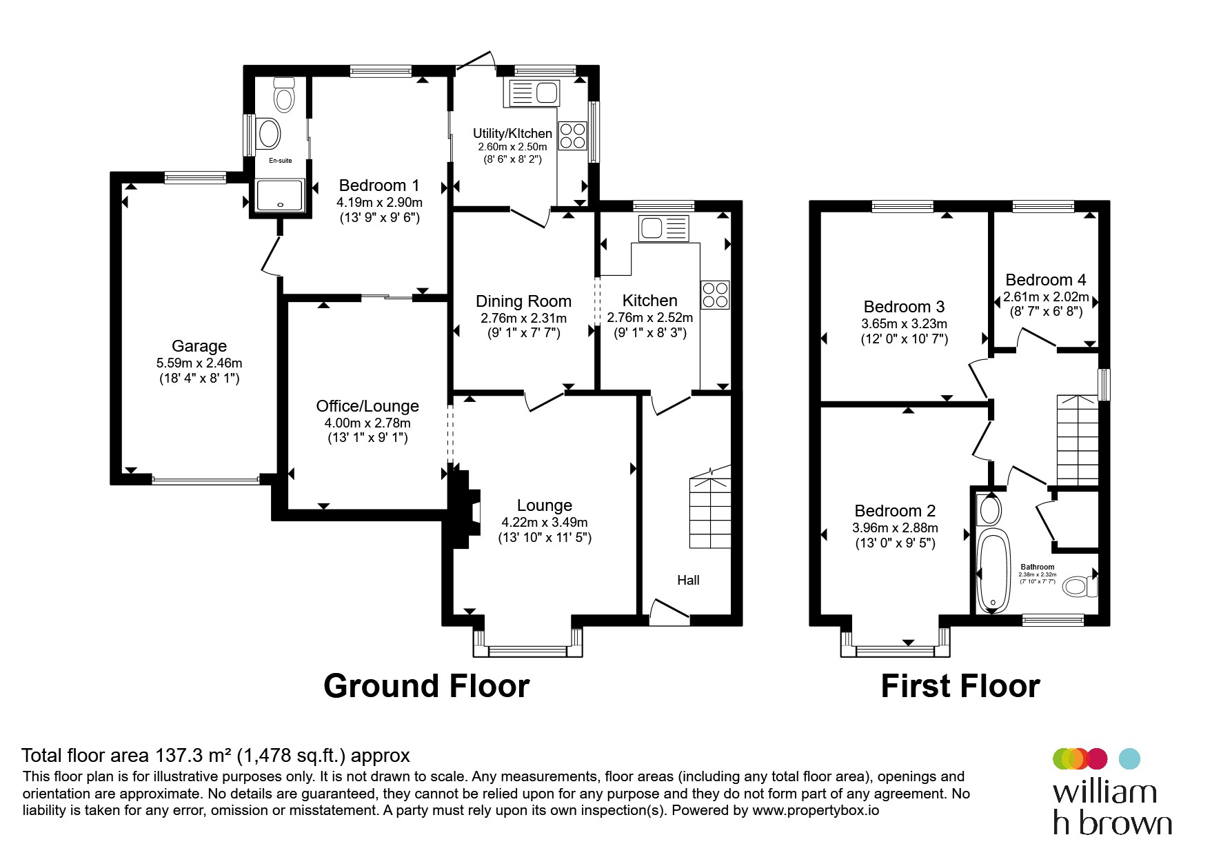 21, The Spinney, Leeds floorplan