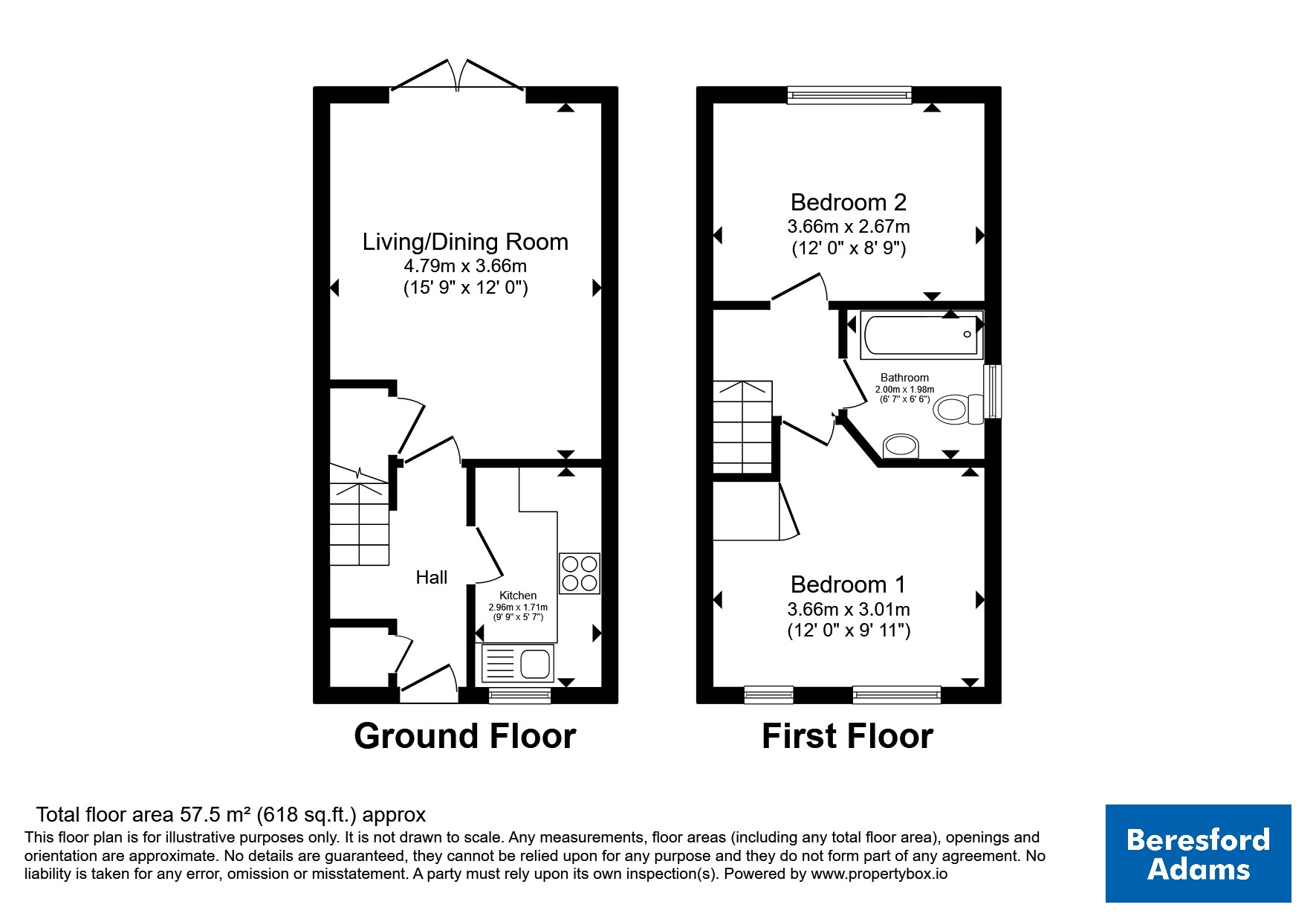 59, Boundary Lane, Cheshire floorplan