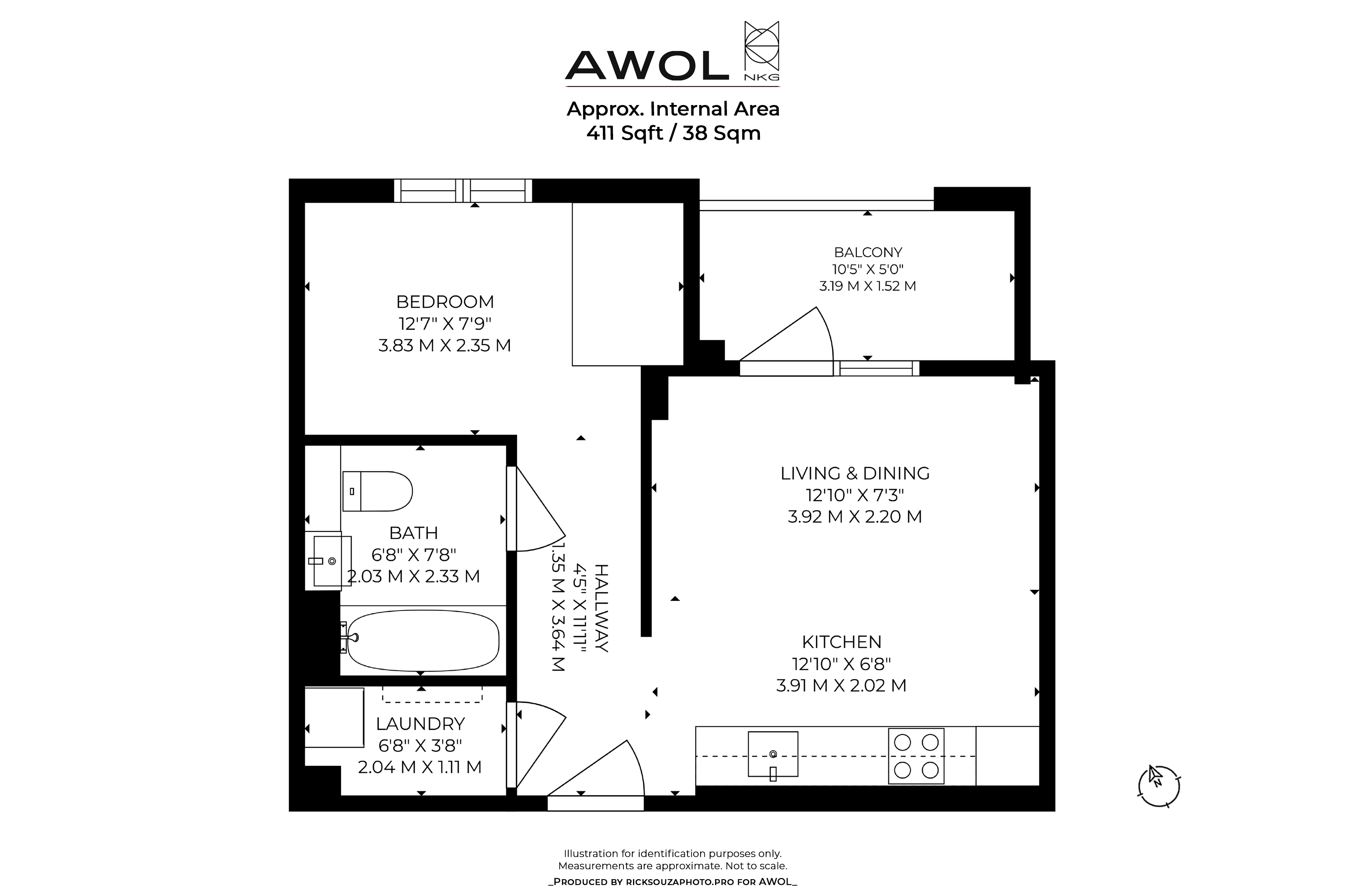 Scrubs Lane, London floorplan