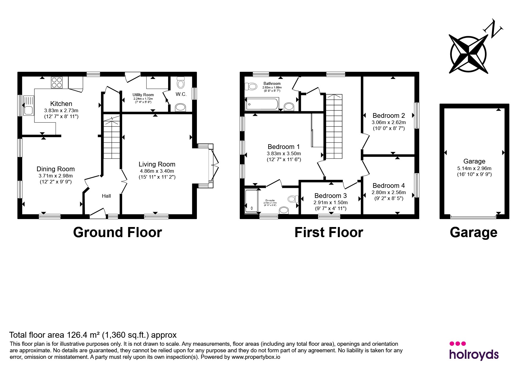 5, New Holland Drive, Bradford floorplan