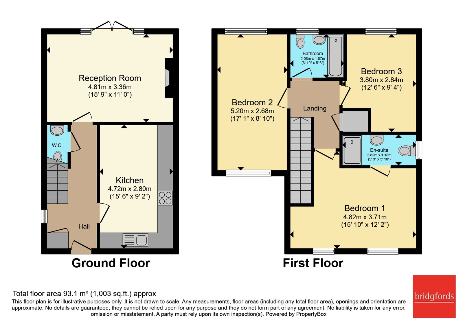 12, Meadowfields, Northallerton floorplan