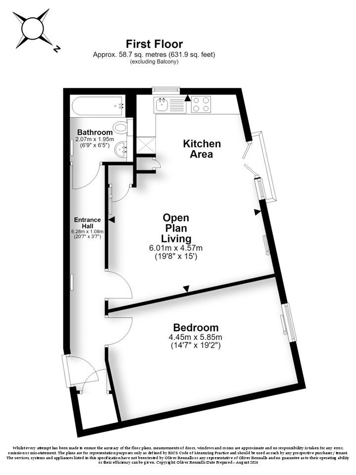 85, River View, Shefford floorplan