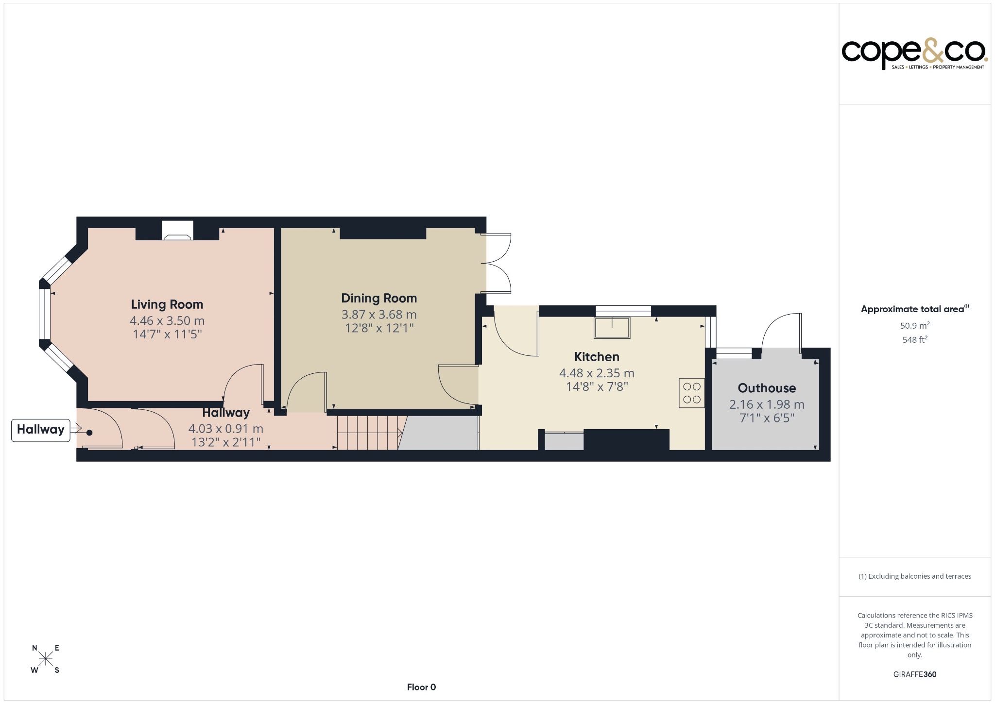 60, Statham Street, Derby floorplan