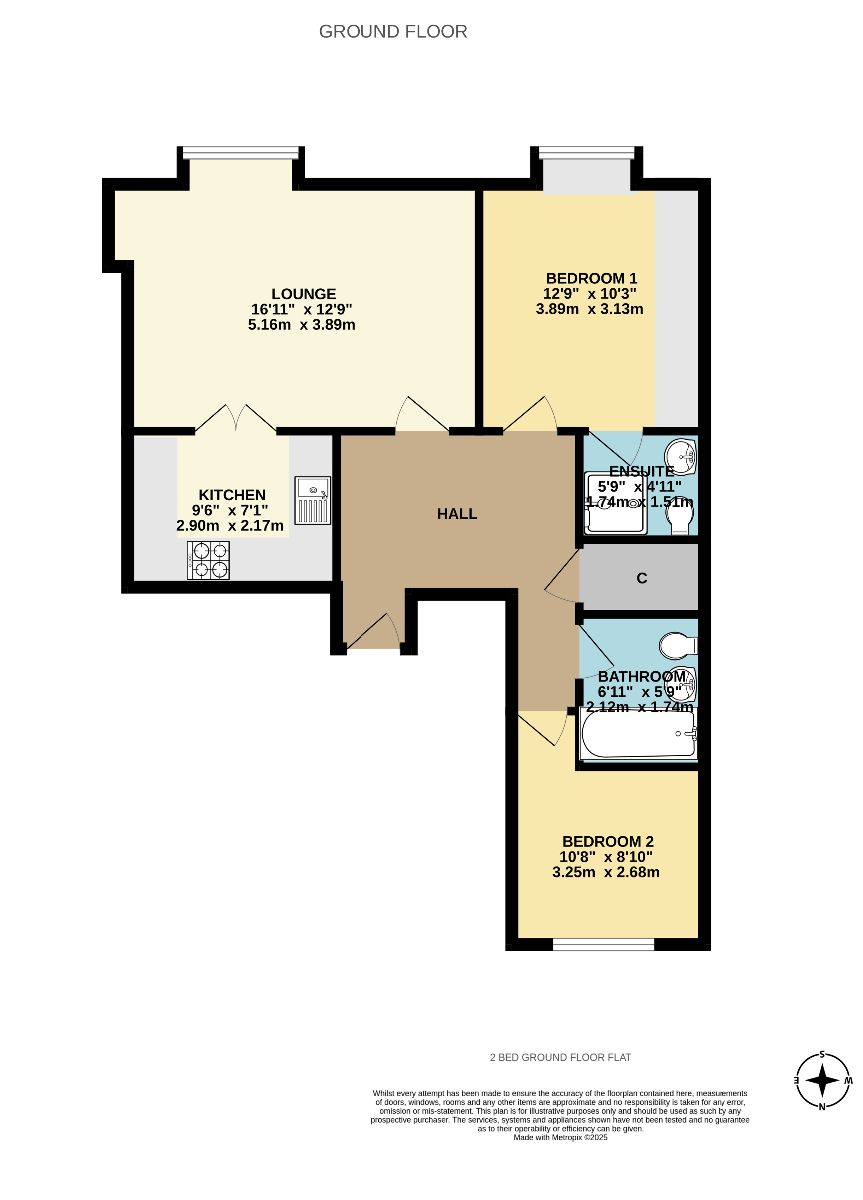 Flat 2, Craigflower House, Craigflower Court, Torryburn, Dunfermline floorplan
