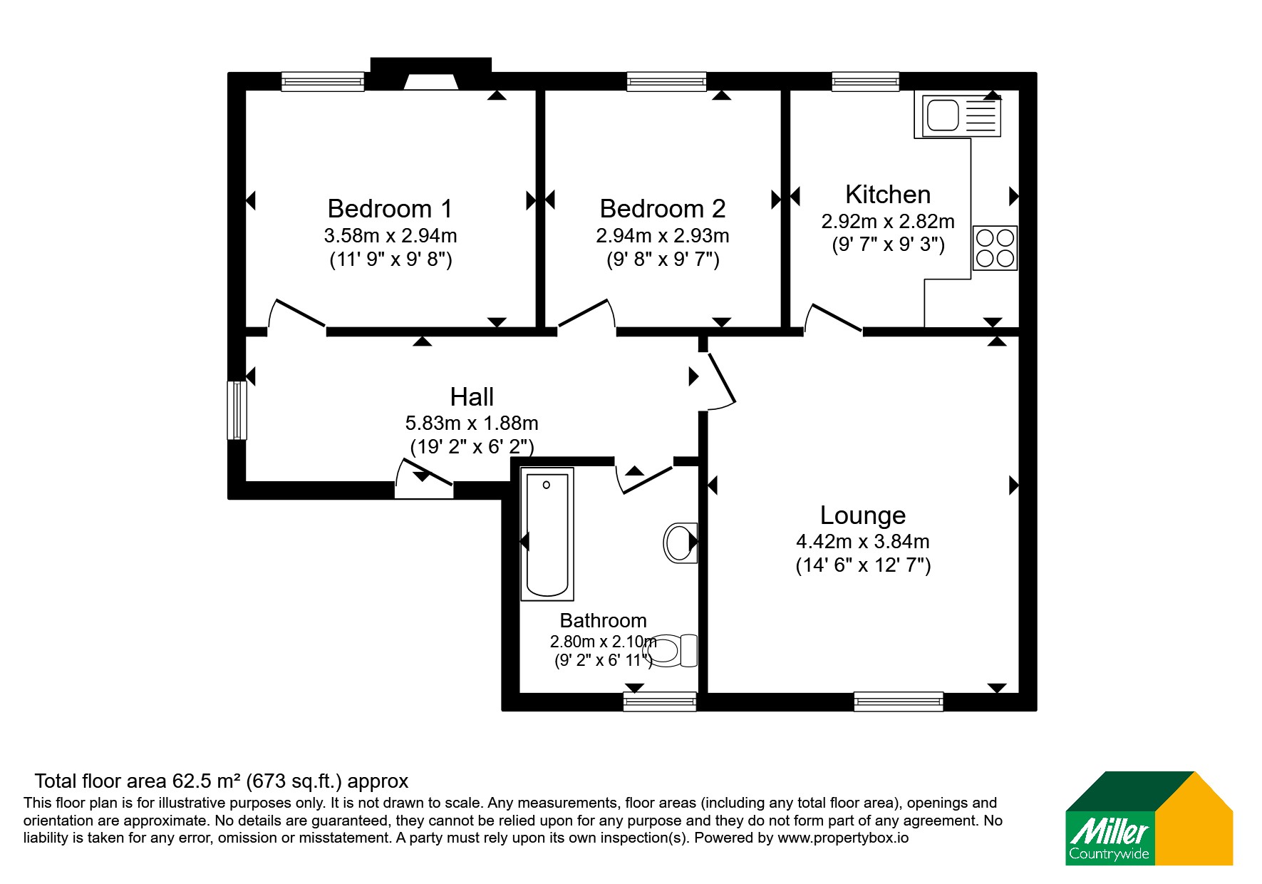 St. Marys Road, Cornwall floorplan
