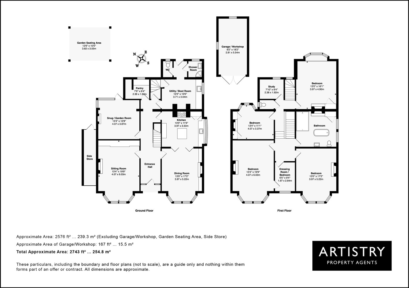 61, Chaucer Road, Bedford floorplan