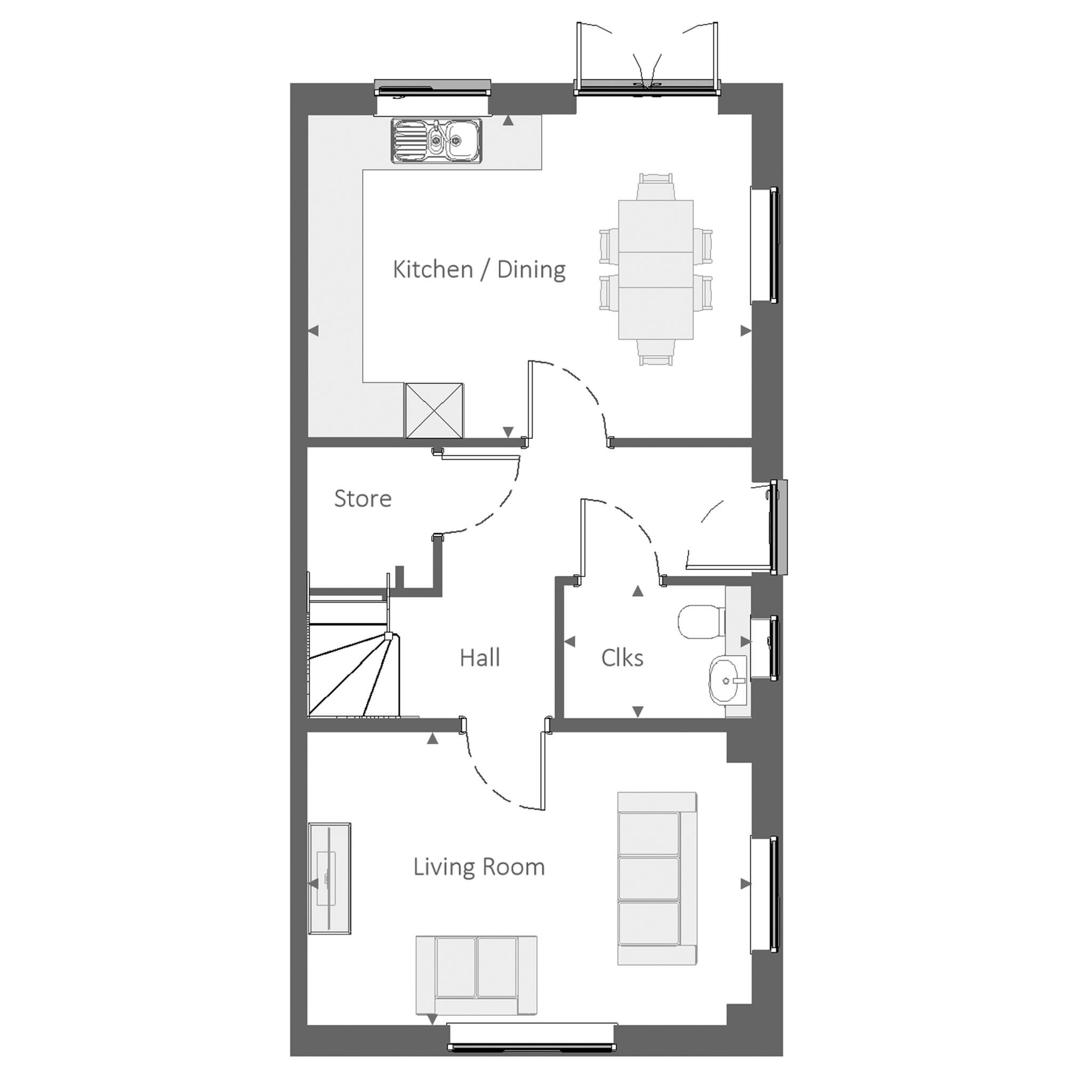 131, West Hope Grant's Road, Aldershot floorplan