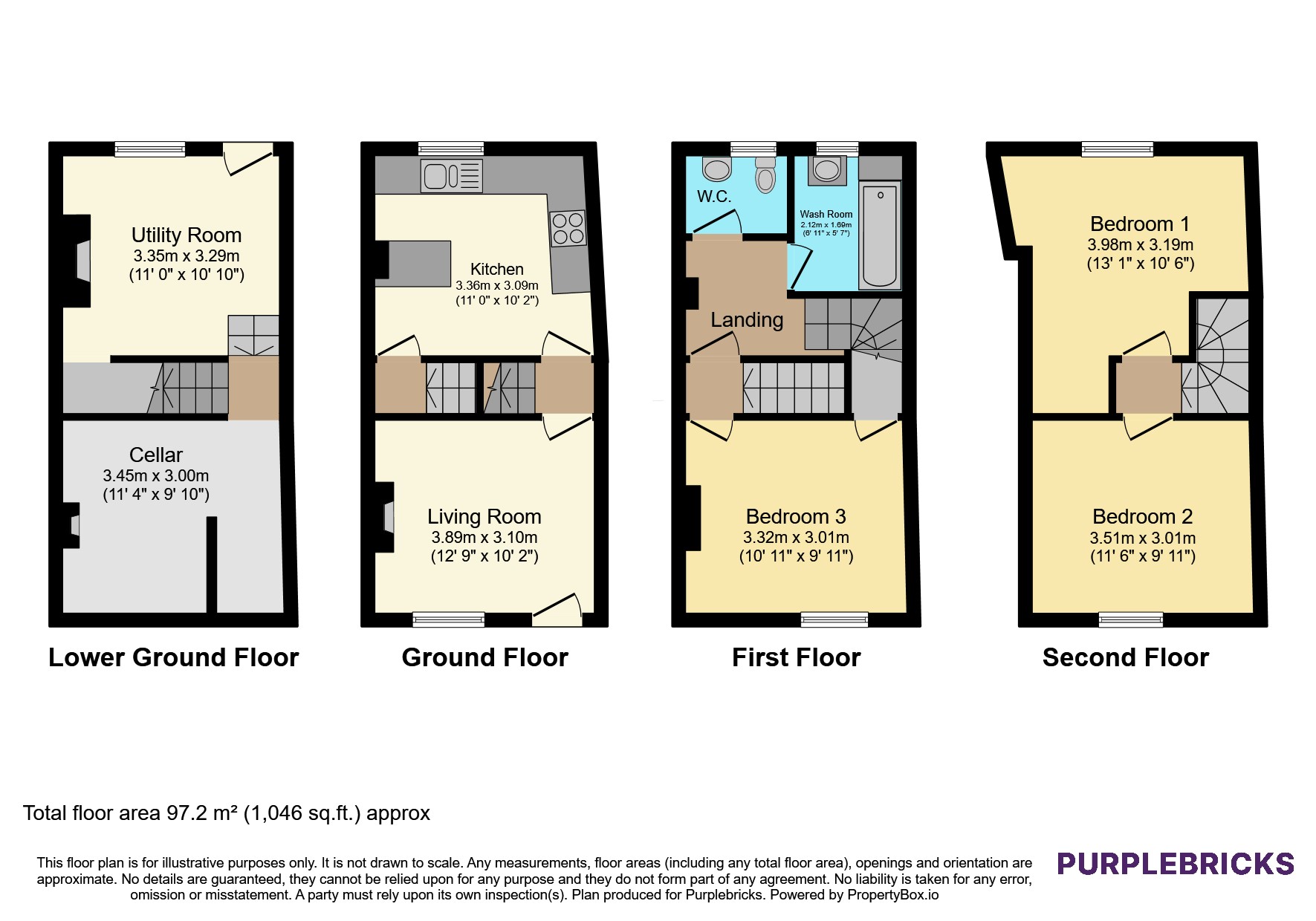 14, James Street, Barnsley floorplan