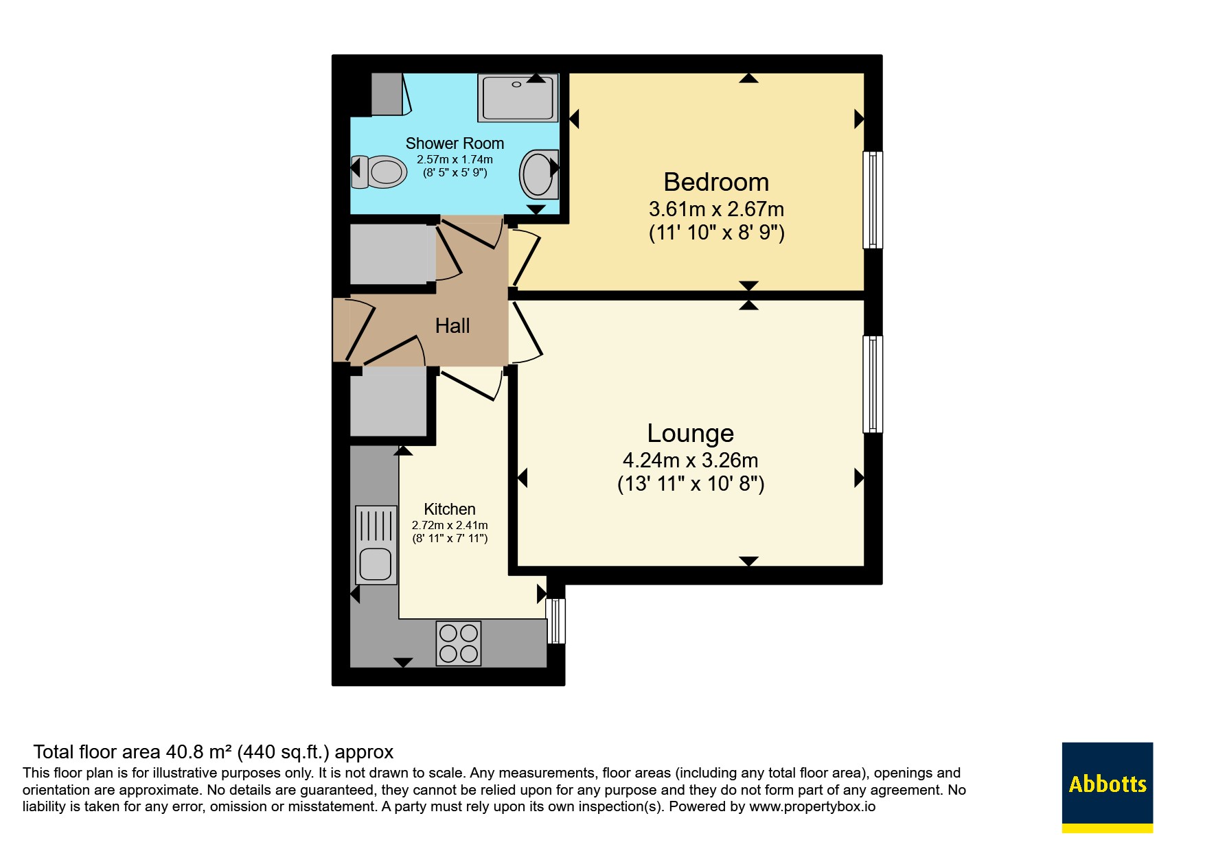 23, Orchard Gardens, Colchester floorplan