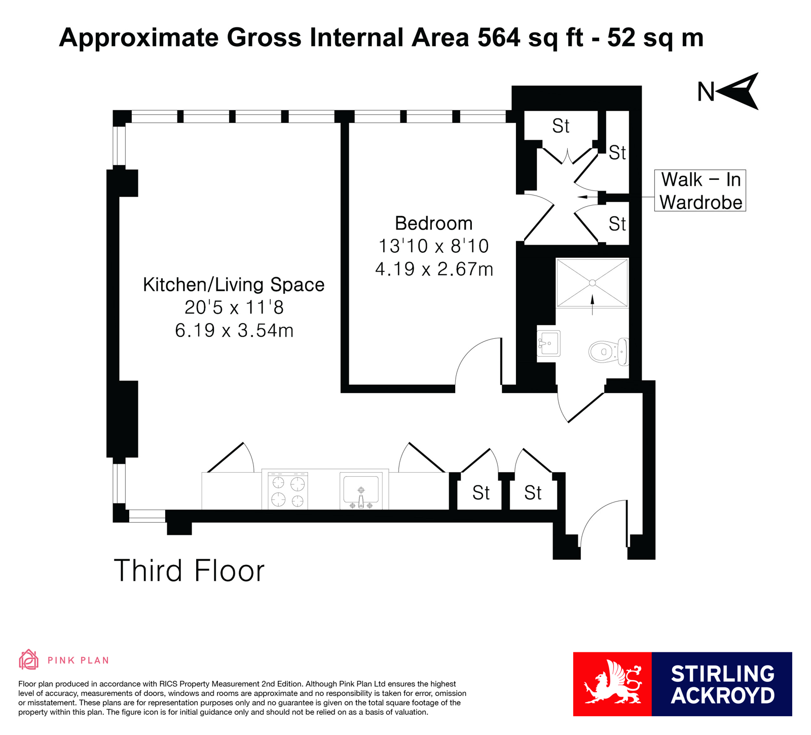 Flat 31, Blake Tower, 2, Fann Street, London floorplan