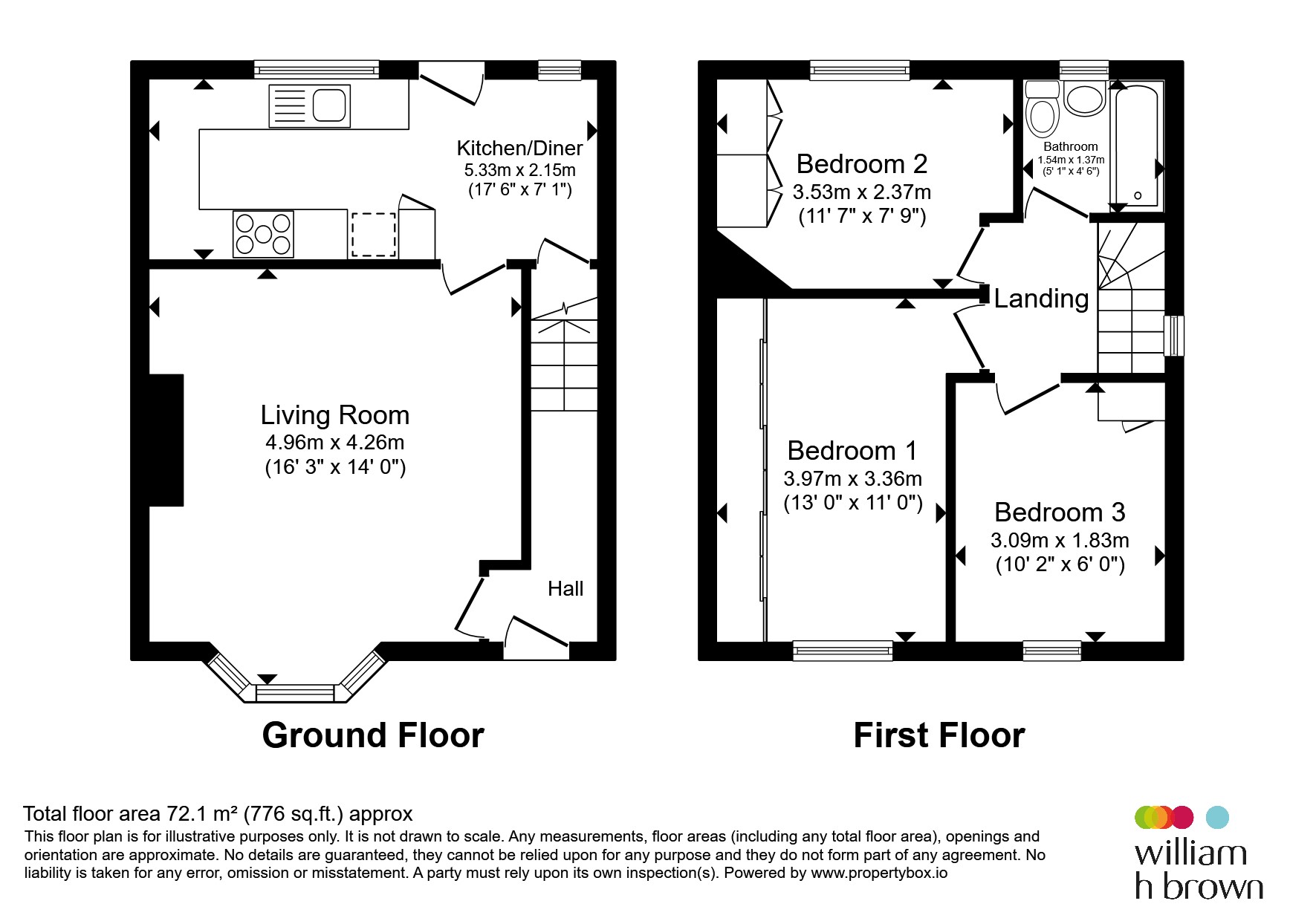 101, Wykebeck Valley Road, Leeds floorplan