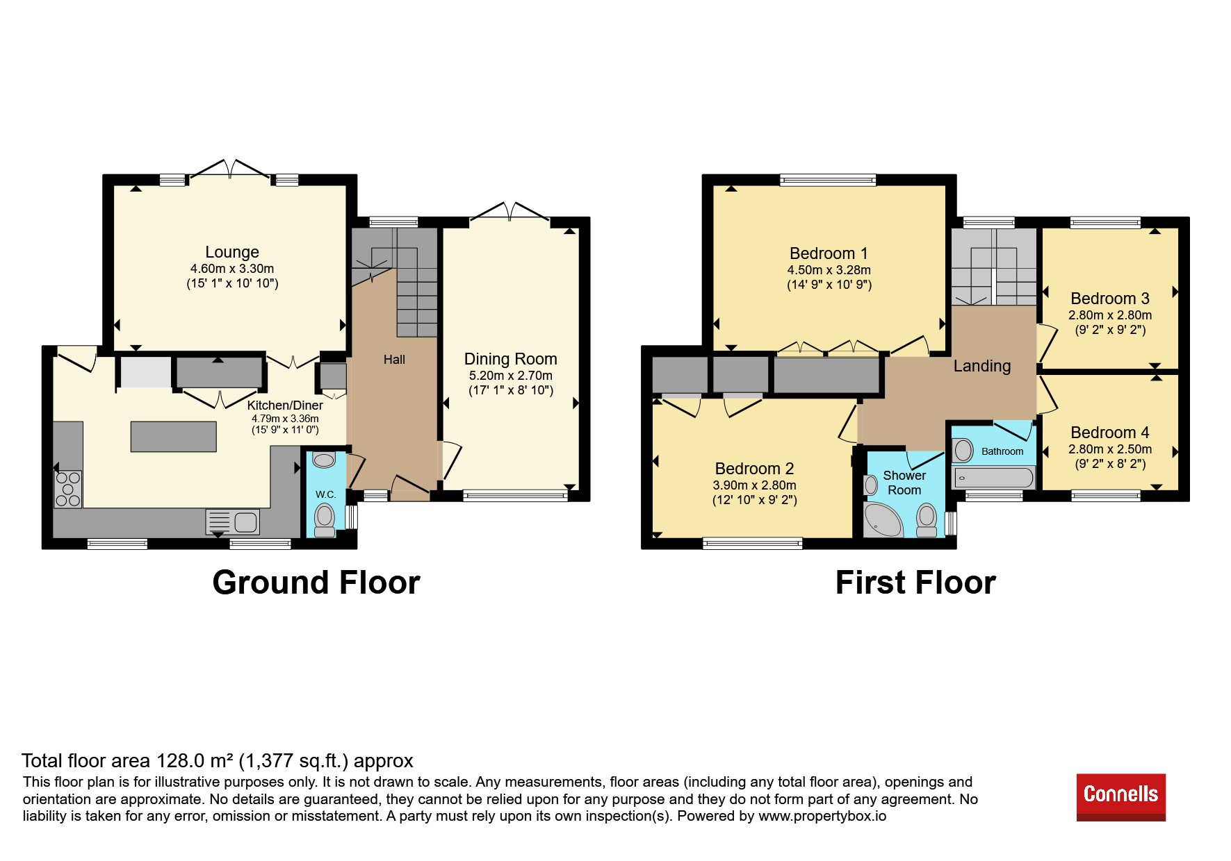 40, Ground Lane, Hatfield floorplan