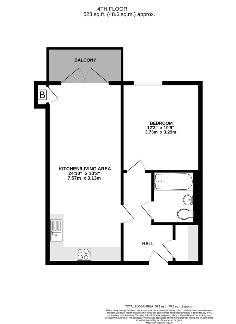 41, Red Lion Court, Greenford floorplan